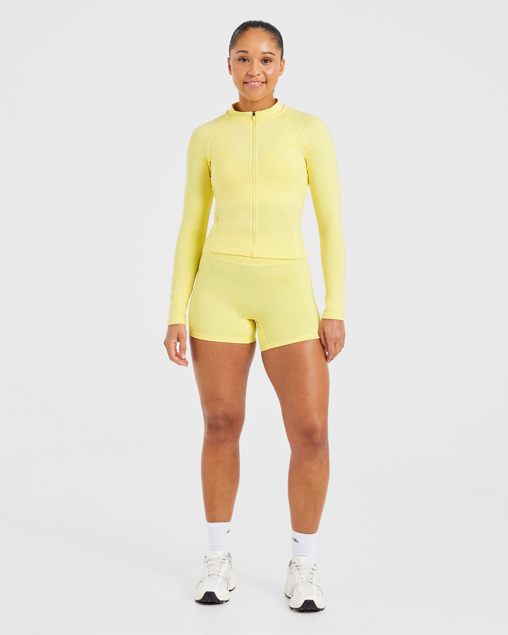 Staple Zip Jacket - Pastel Lemon