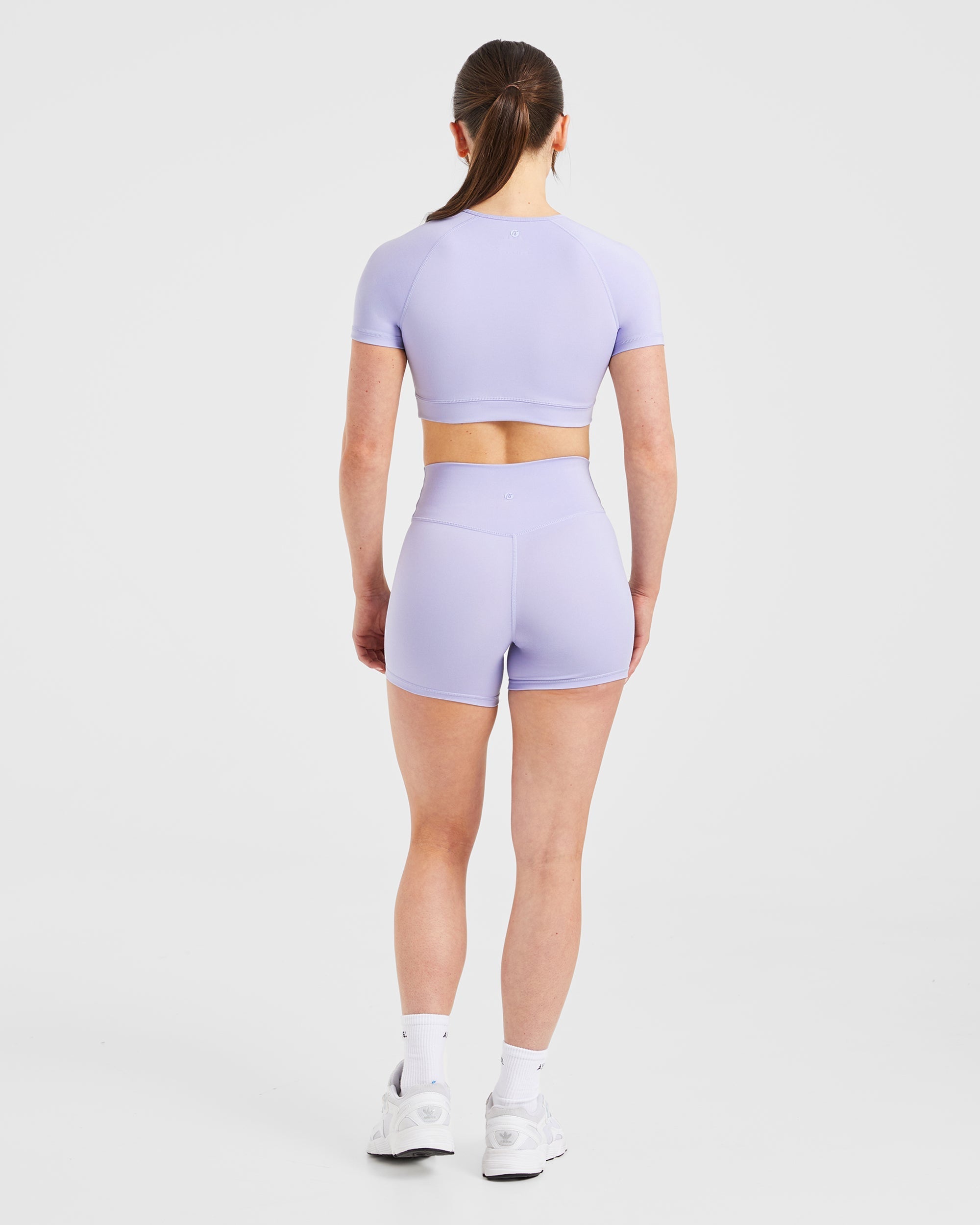 Staple Crop Top - Pastel Lavender