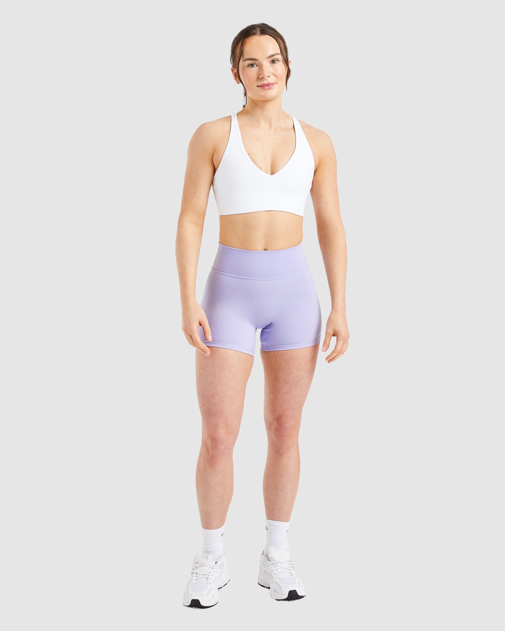 Staple Sports Bra - White