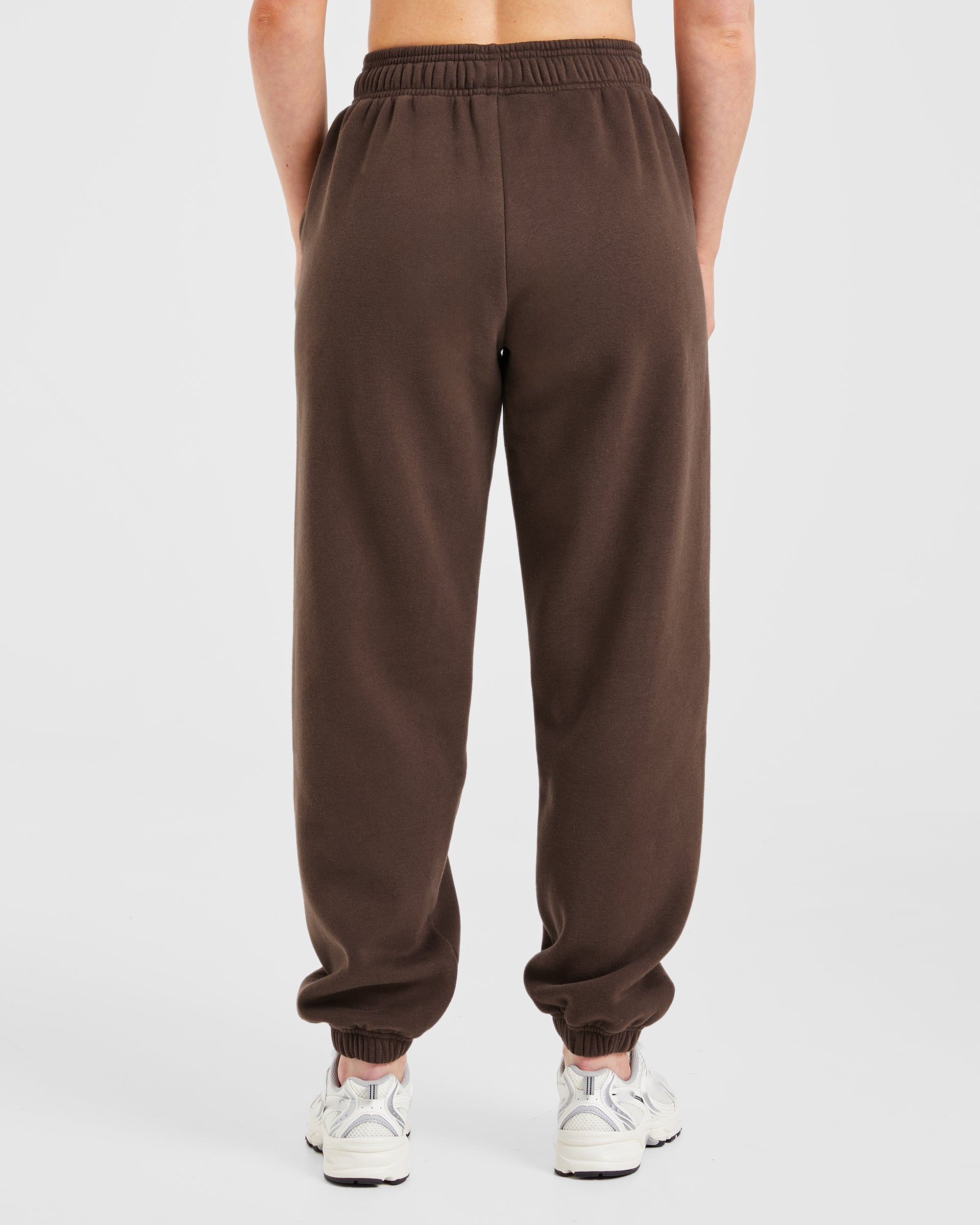 Athletics Track Oversized Joggers - Brown/Sand