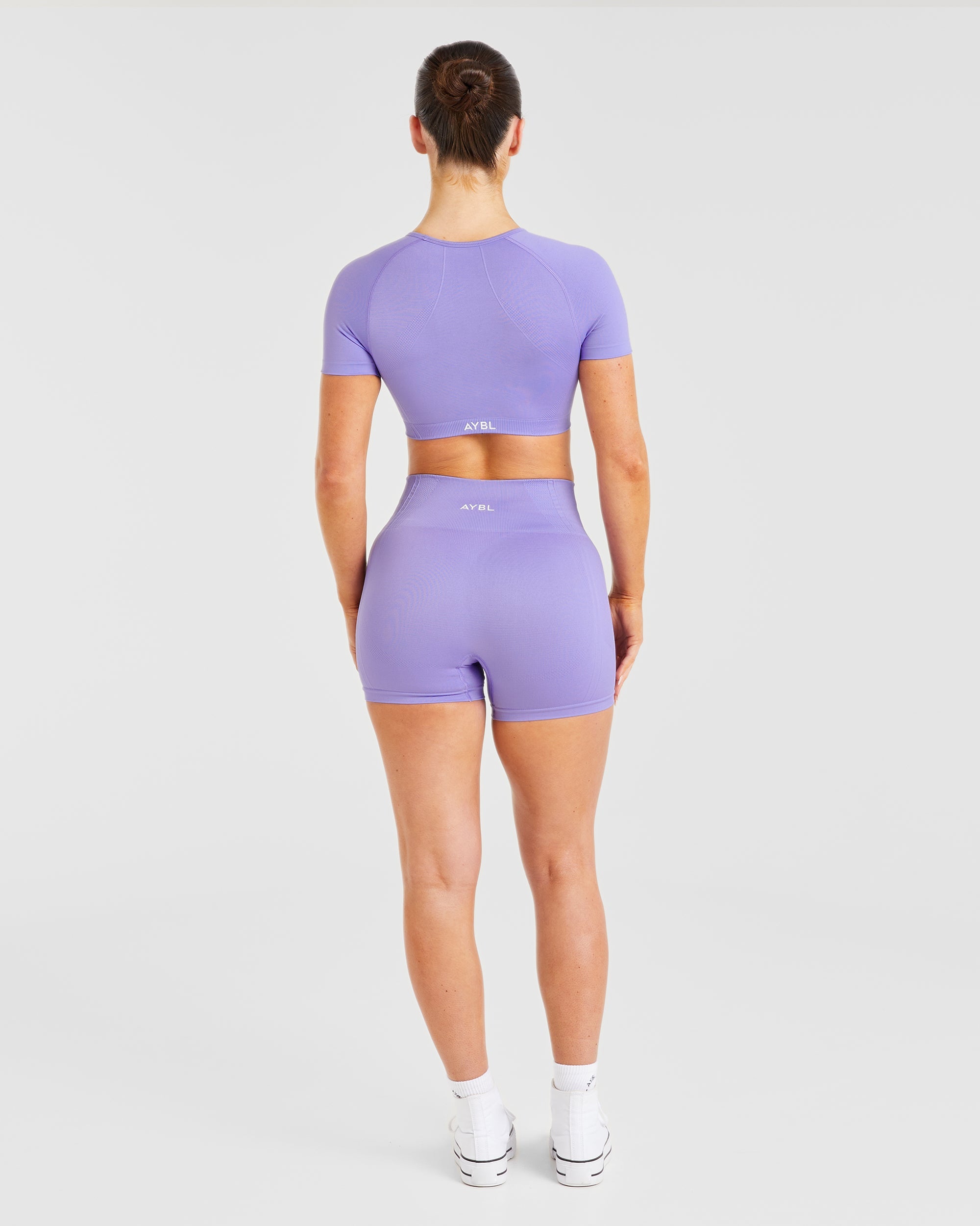 Balance V3 Seamless Crop Top - Lavender Purple