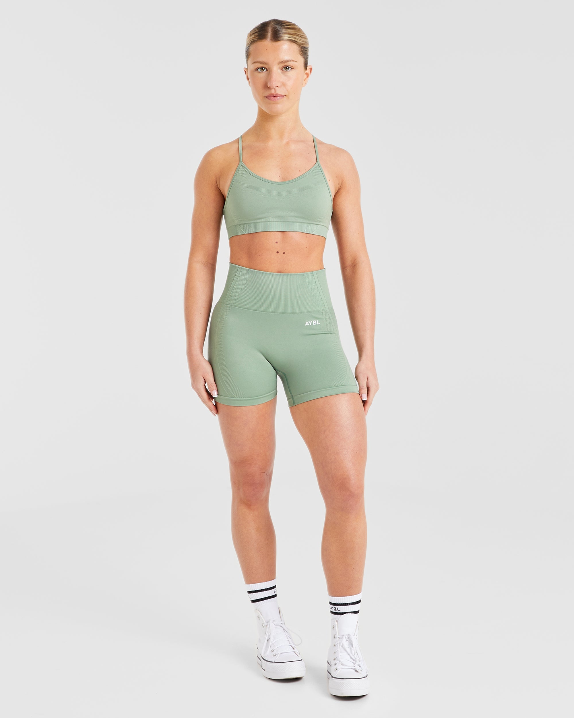 Balance V3 Seamless Shorts - Grove Green