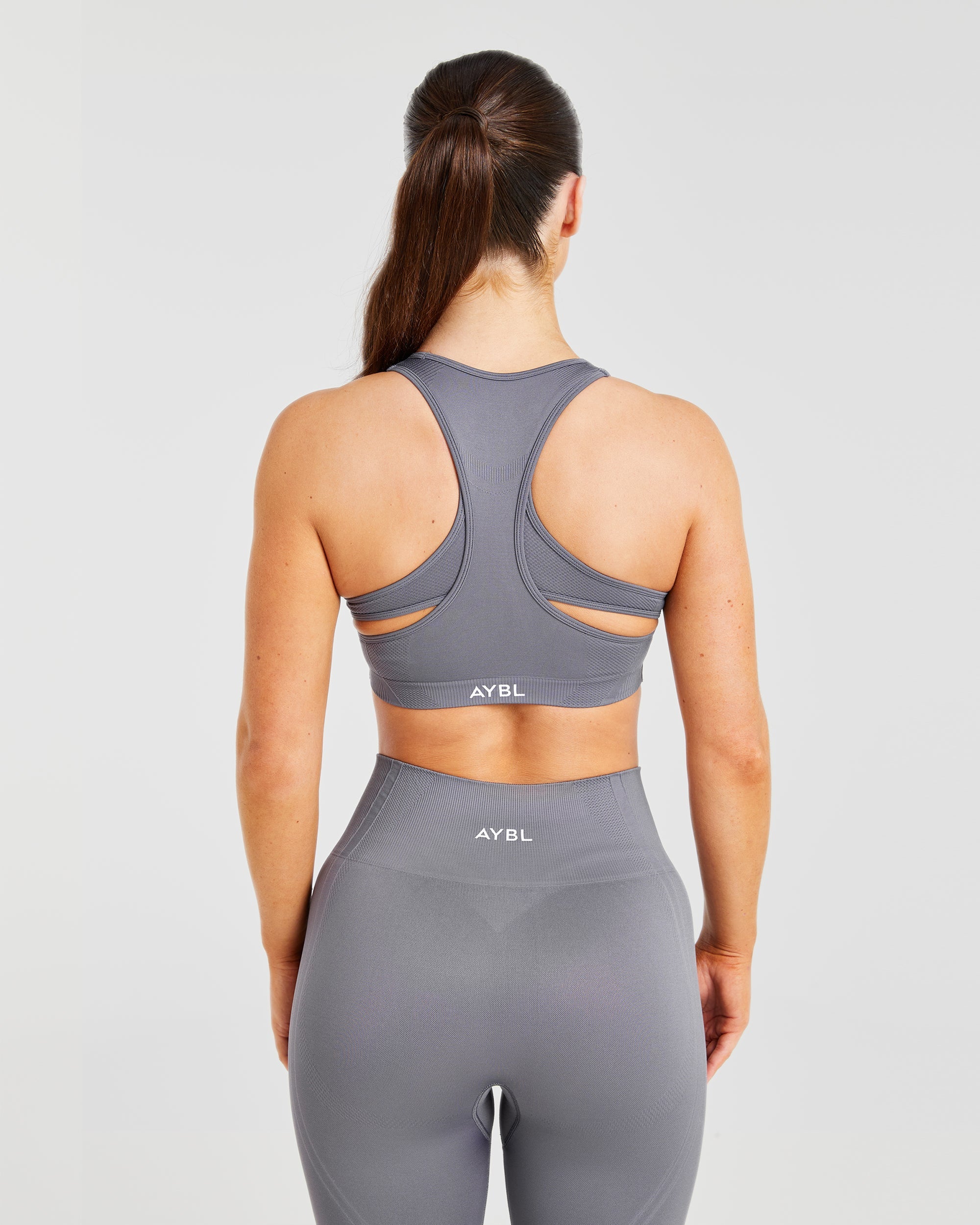 Balance V3 Seamless Sports Bra - Charcoal Grey