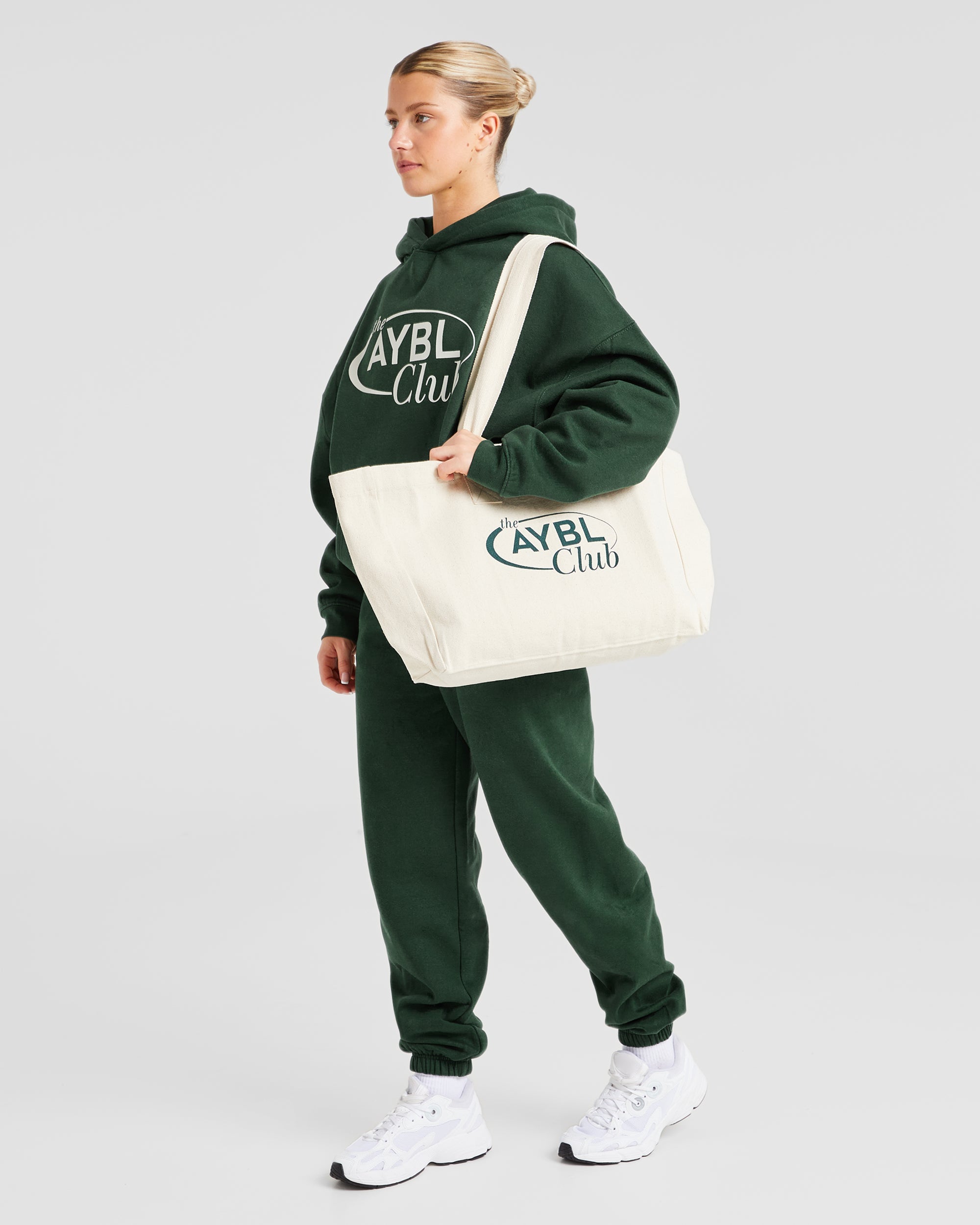 AYBL Club Tote Bag - Canvas/Green