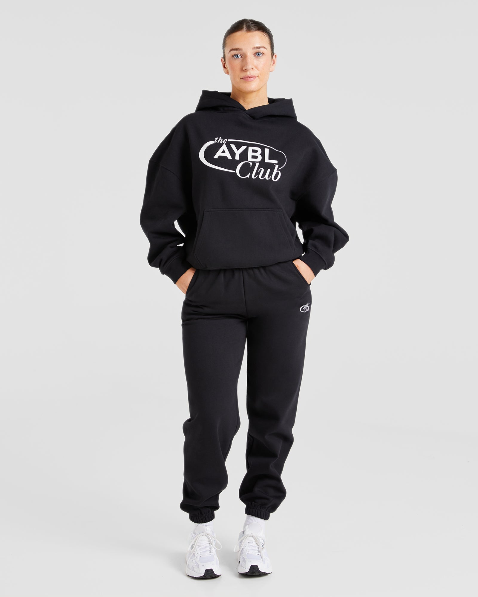 AYBL Club Oversized Hoodie - Black