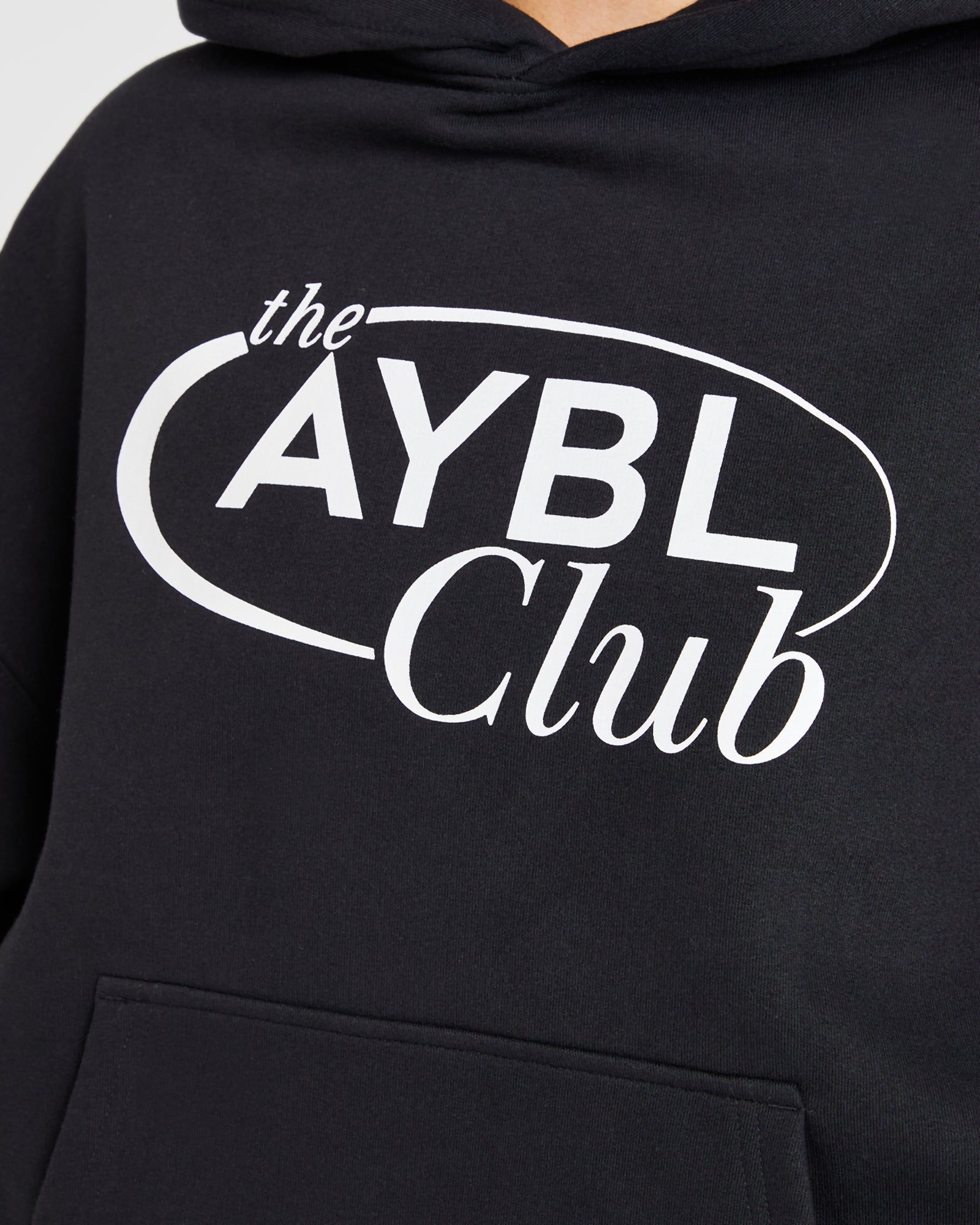 AYBL Club Oversized Hoodie - Black