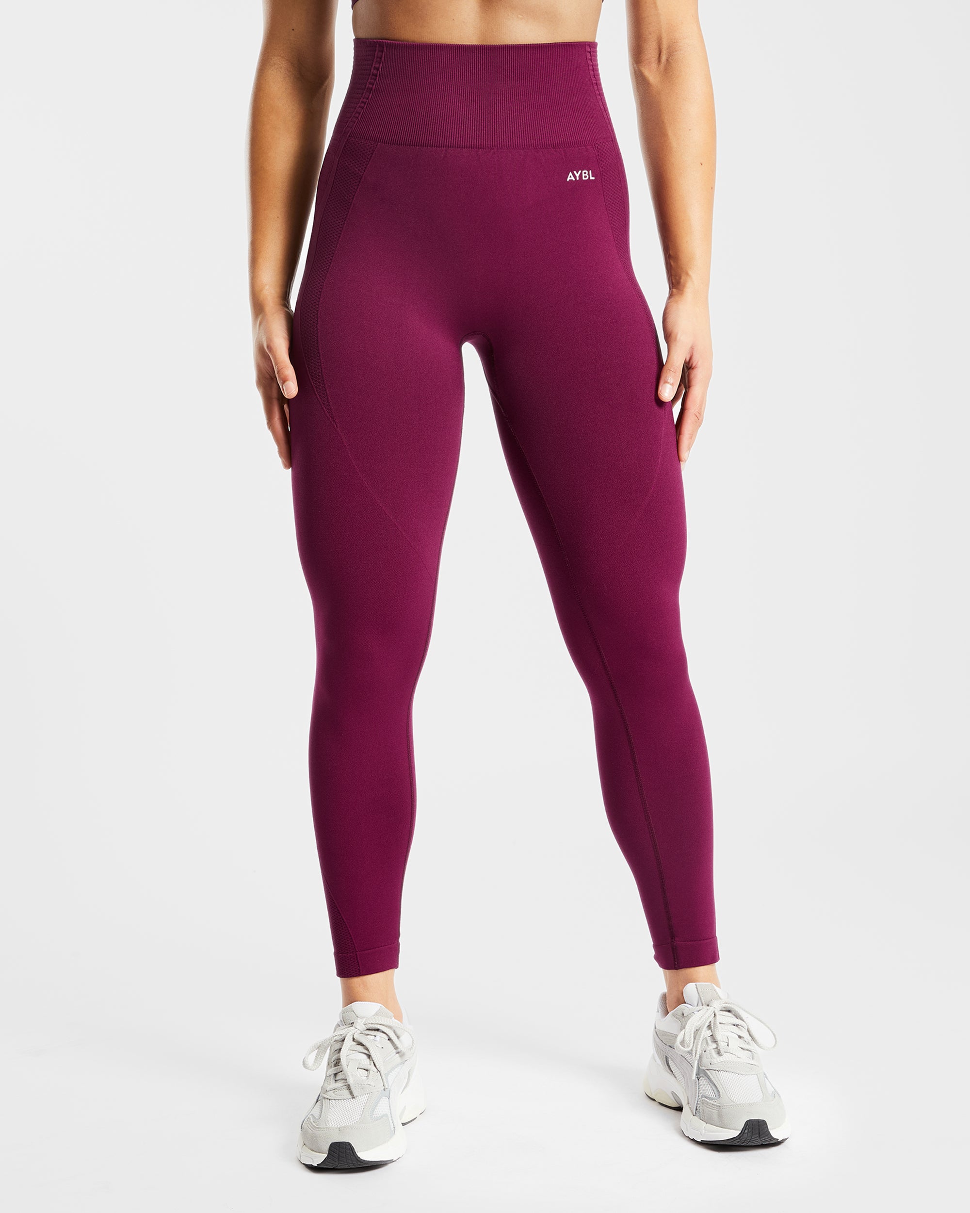 Balance V2 Nahtlose Leggings - Lila Wein