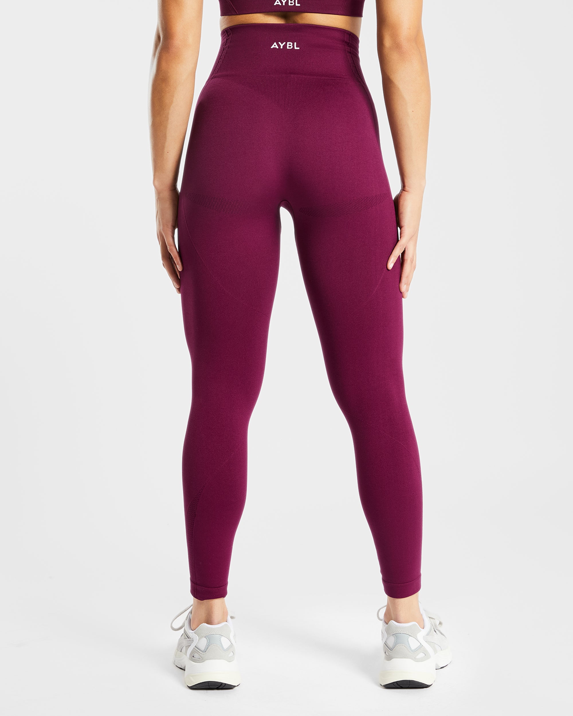 Balance V2 Nahtlose Leggings - Lila Wein