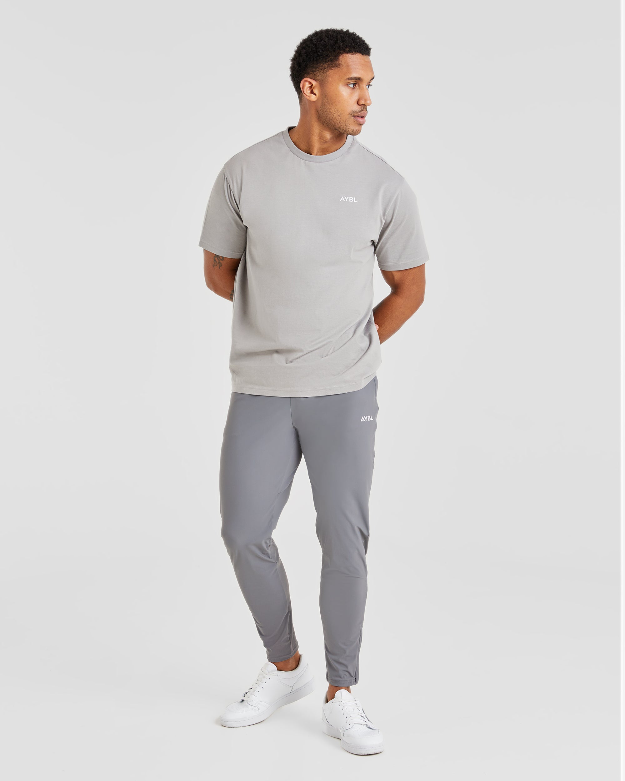 Pantalon de jogging zippé Ascend - Gris