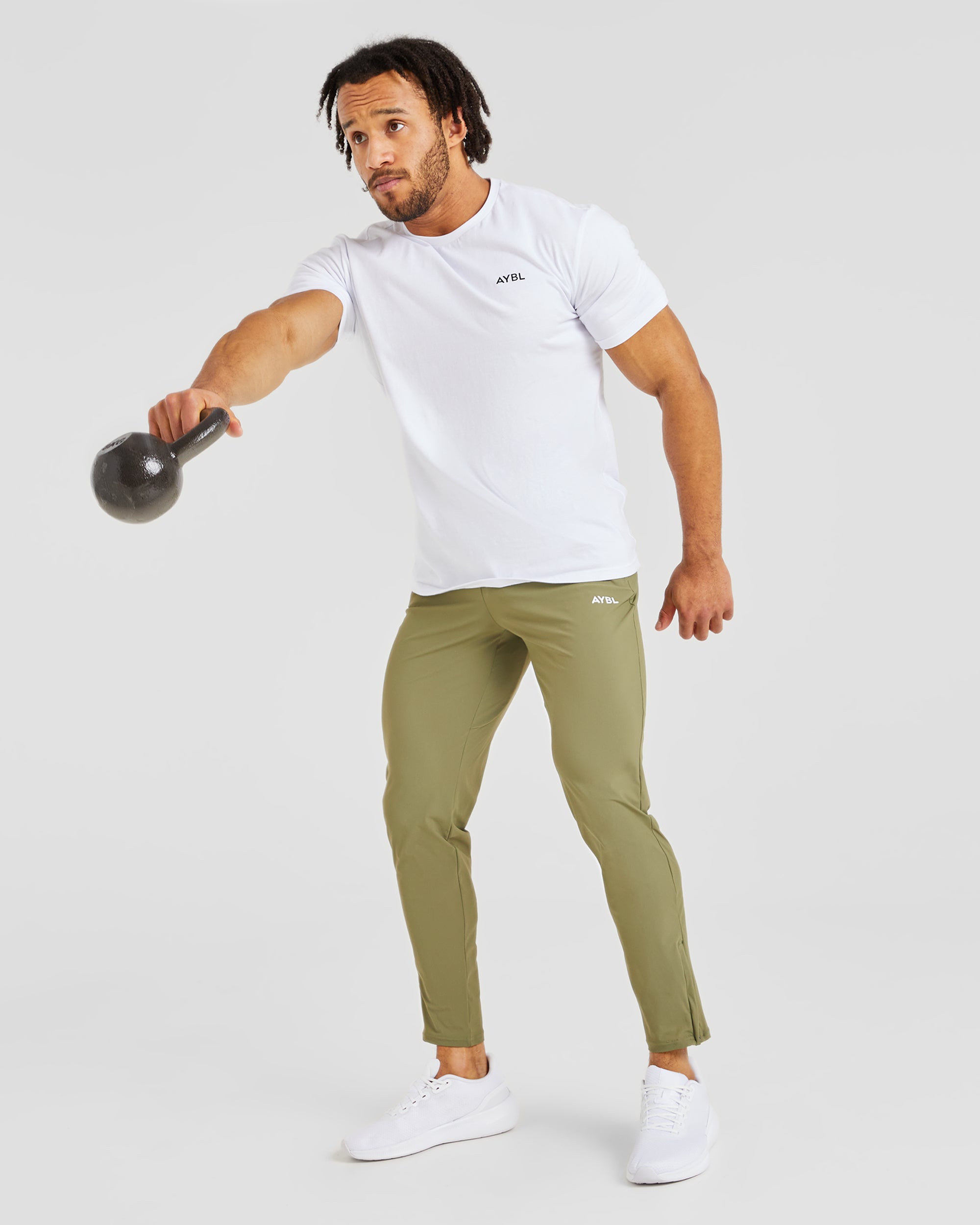 Ascend Zip Joggers - Vert Olive