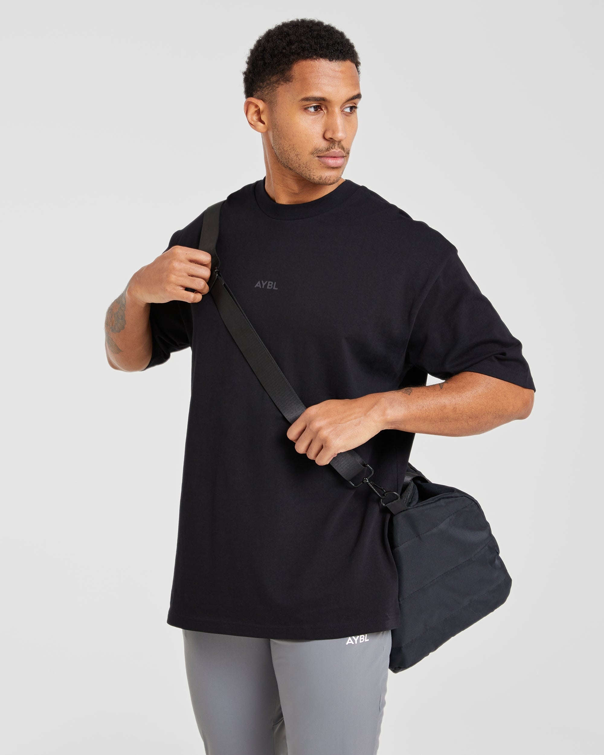 Craft Oversized T Shirt - Black