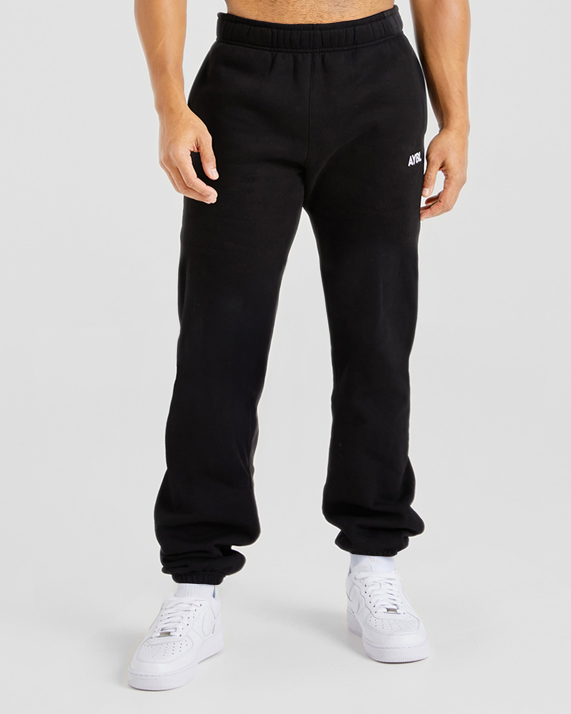 Pantalon de jogging oversize essentiel - Noir