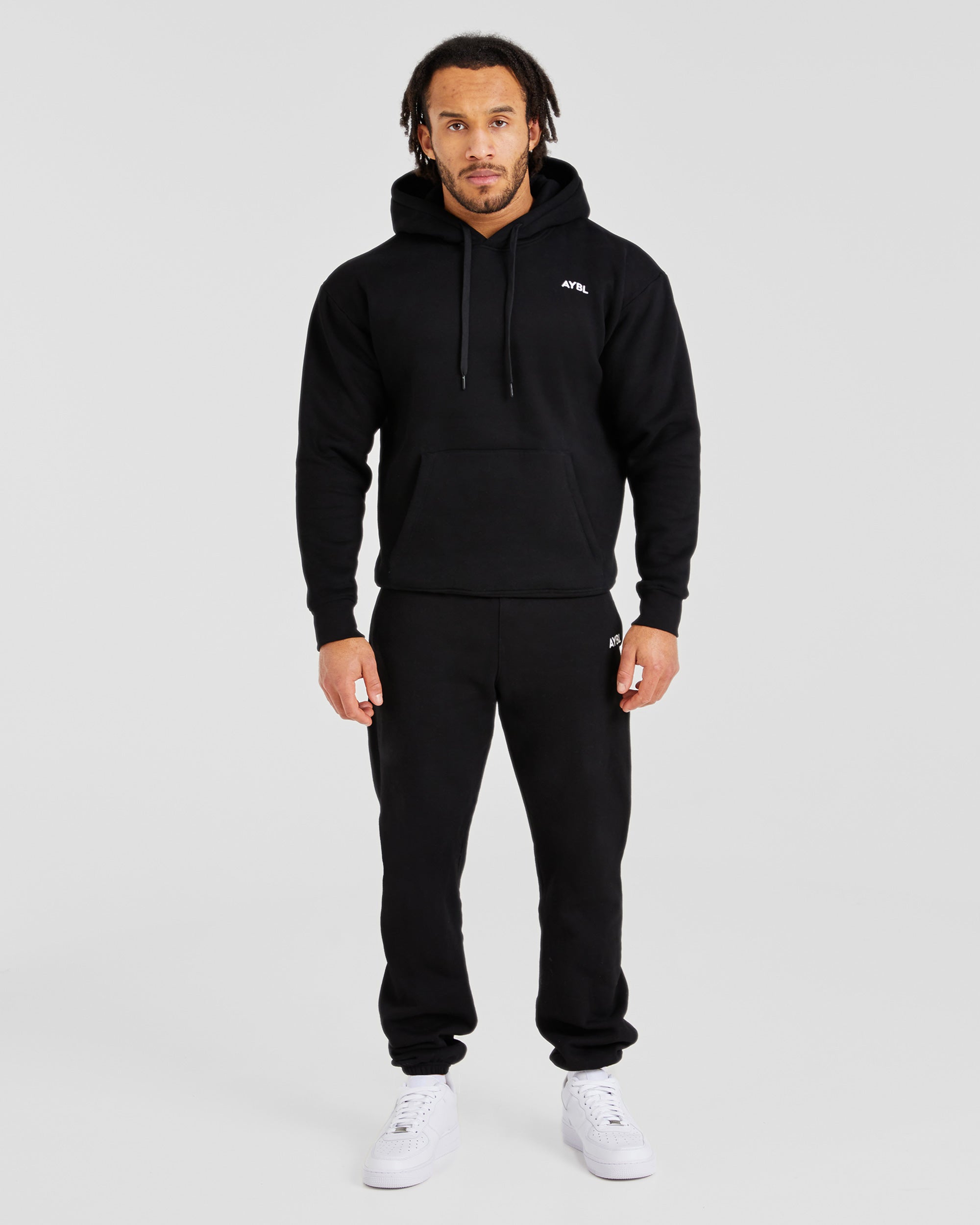 Essential Oversize-Jogginghose – Schwarz