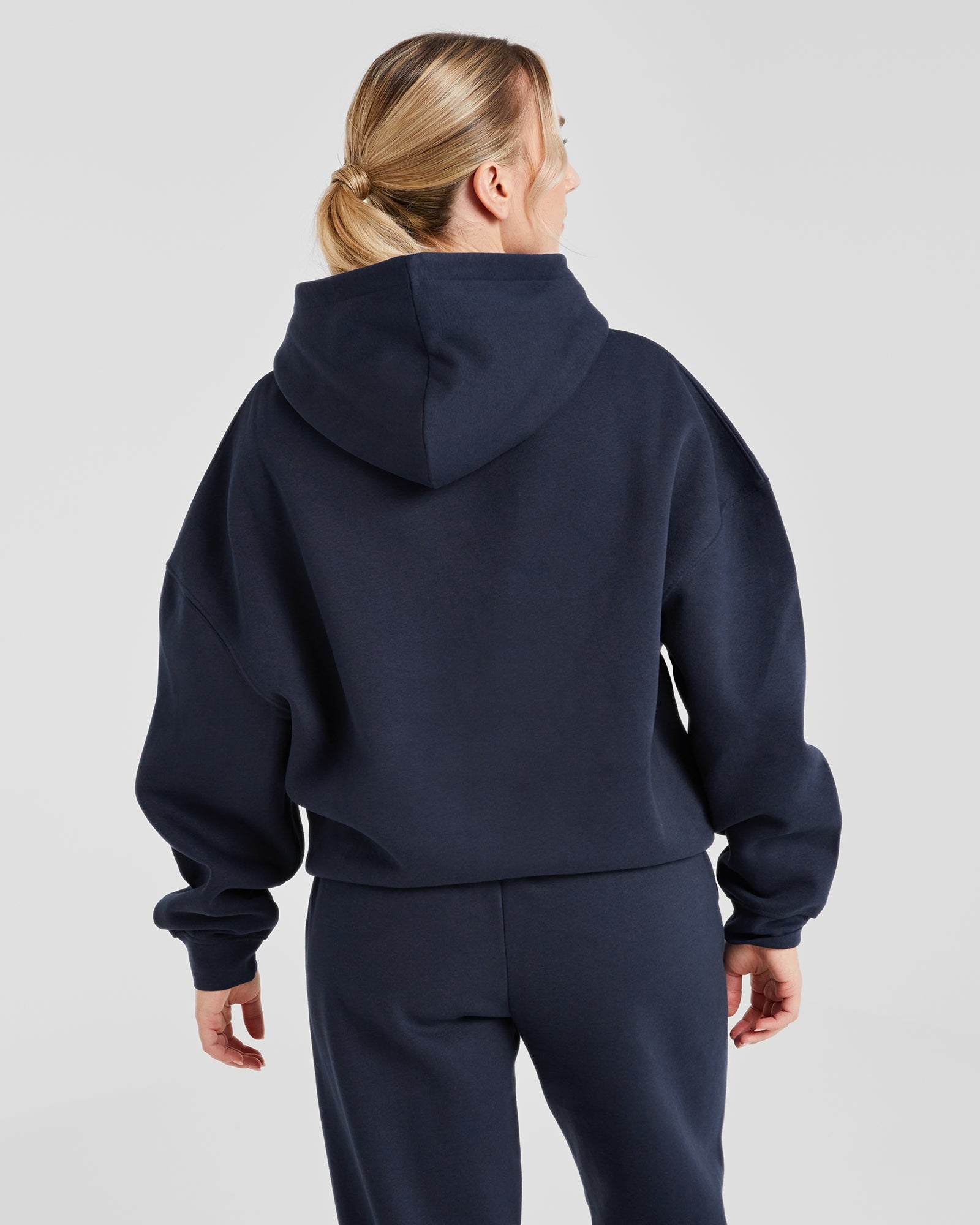 AYBL Club Oversized Hoodie - Navy/Sand