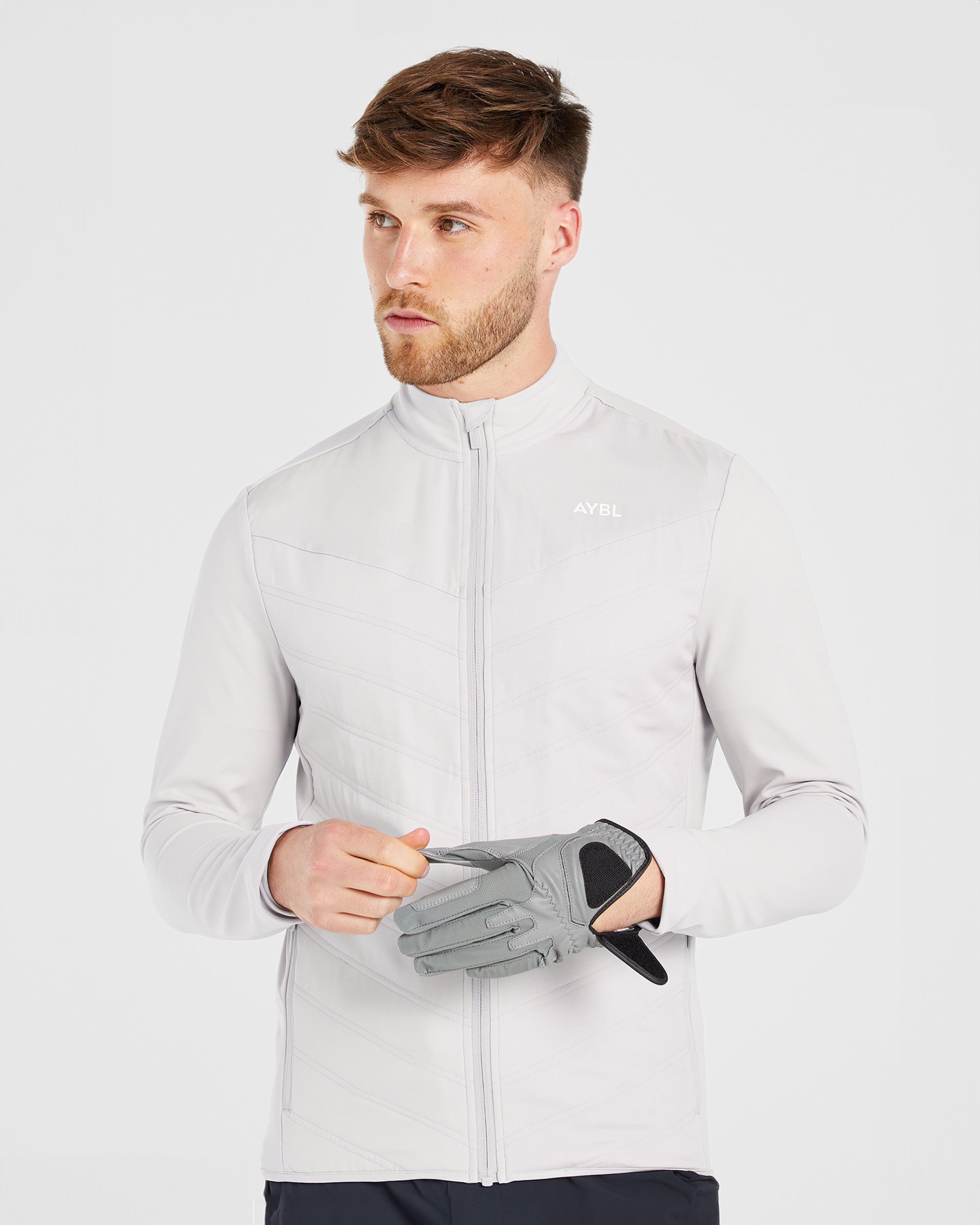 Performance Hybrid Jacket - Ice Grey