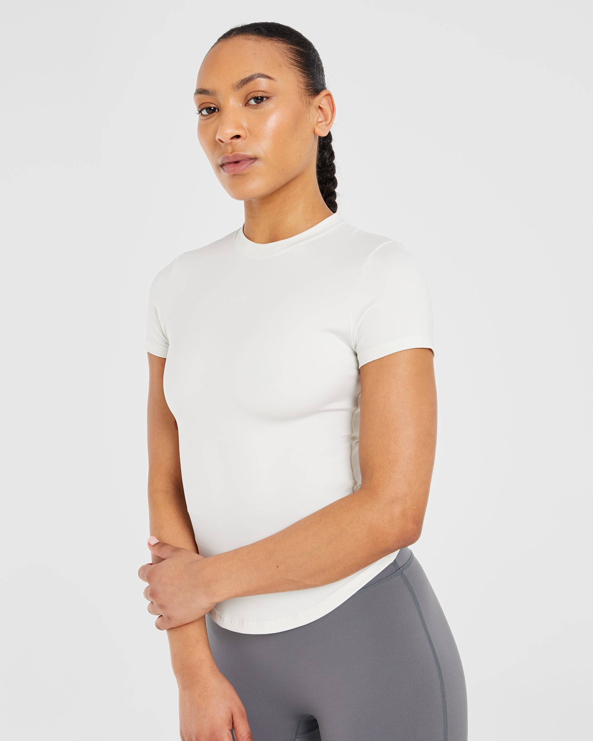 Sculpt T Shirt - Marshmallow