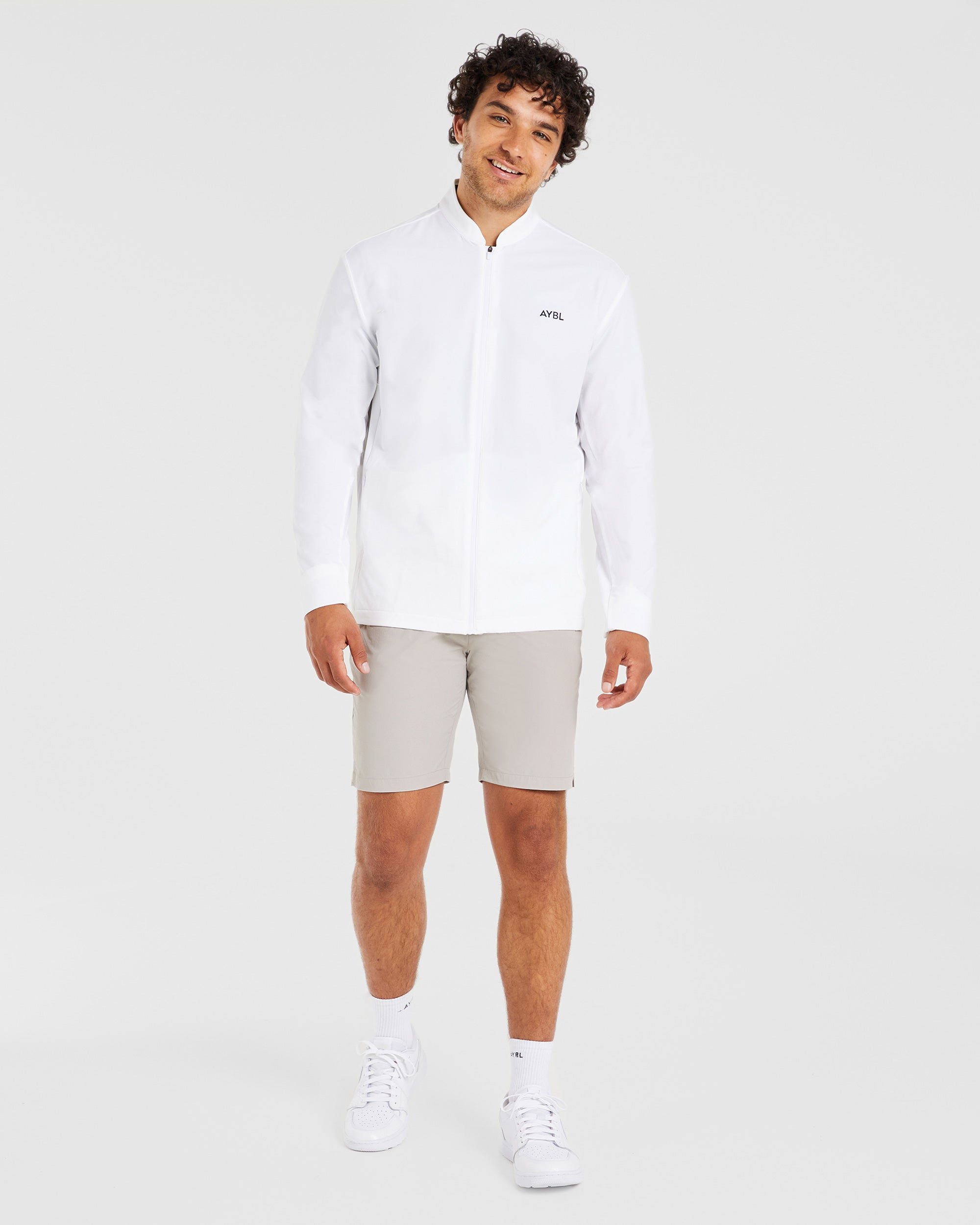 Performance Lightweight Windbreaker - White