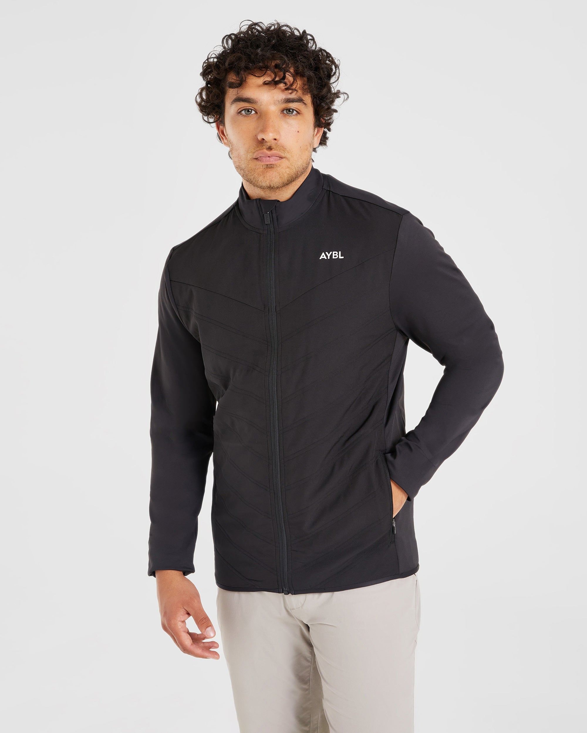 Performance Hybrid Jacket - Black