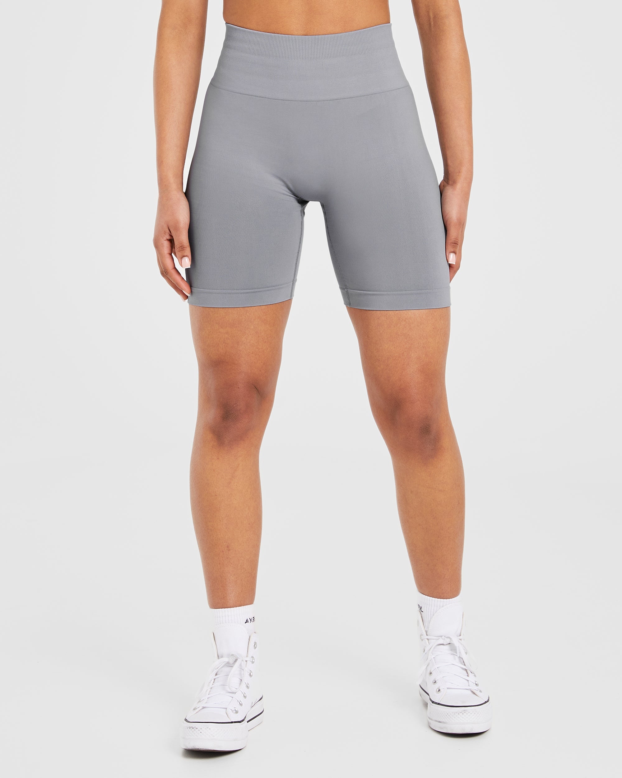 Power Seamless Cycling Shorts - Grey