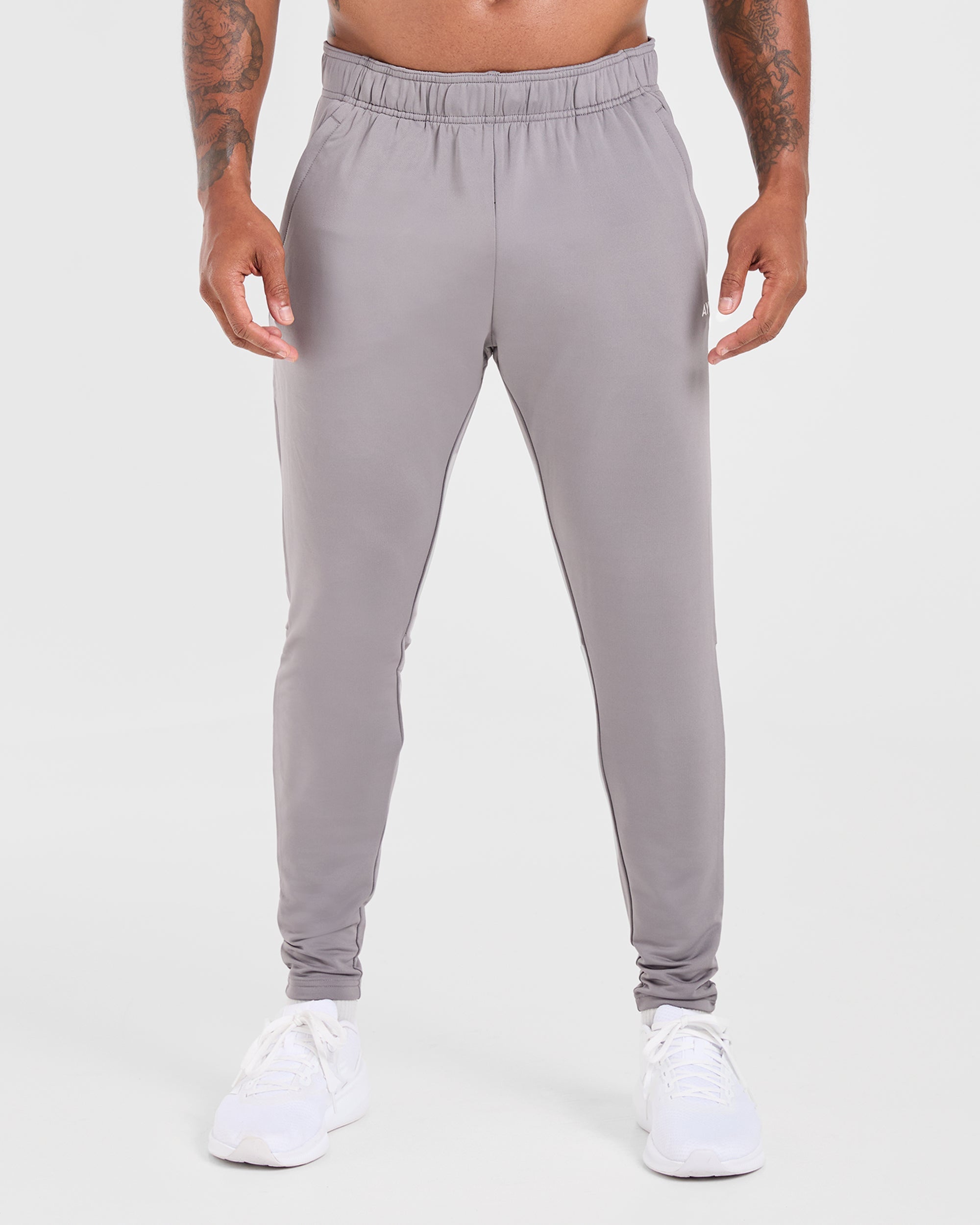 Fraction Joggers - Light Grey