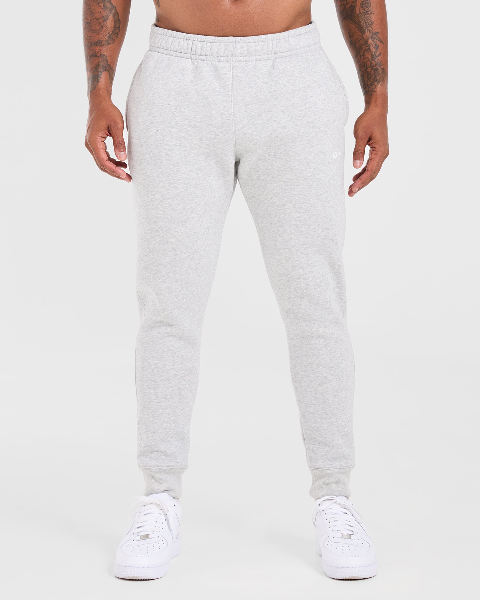 Pantalon de jogging essentiel - Gris chiné