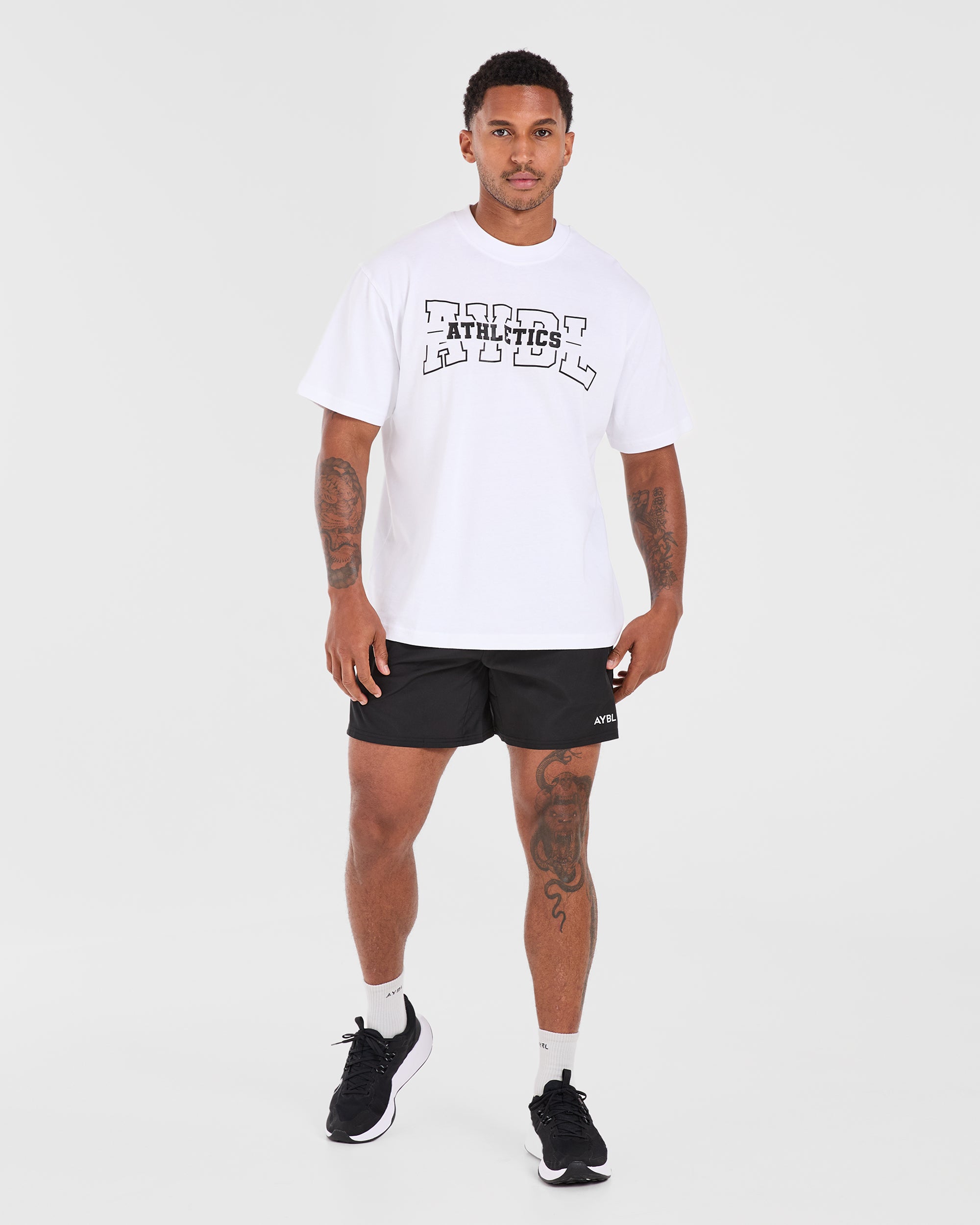 Athletics Oversized T Shirt - White