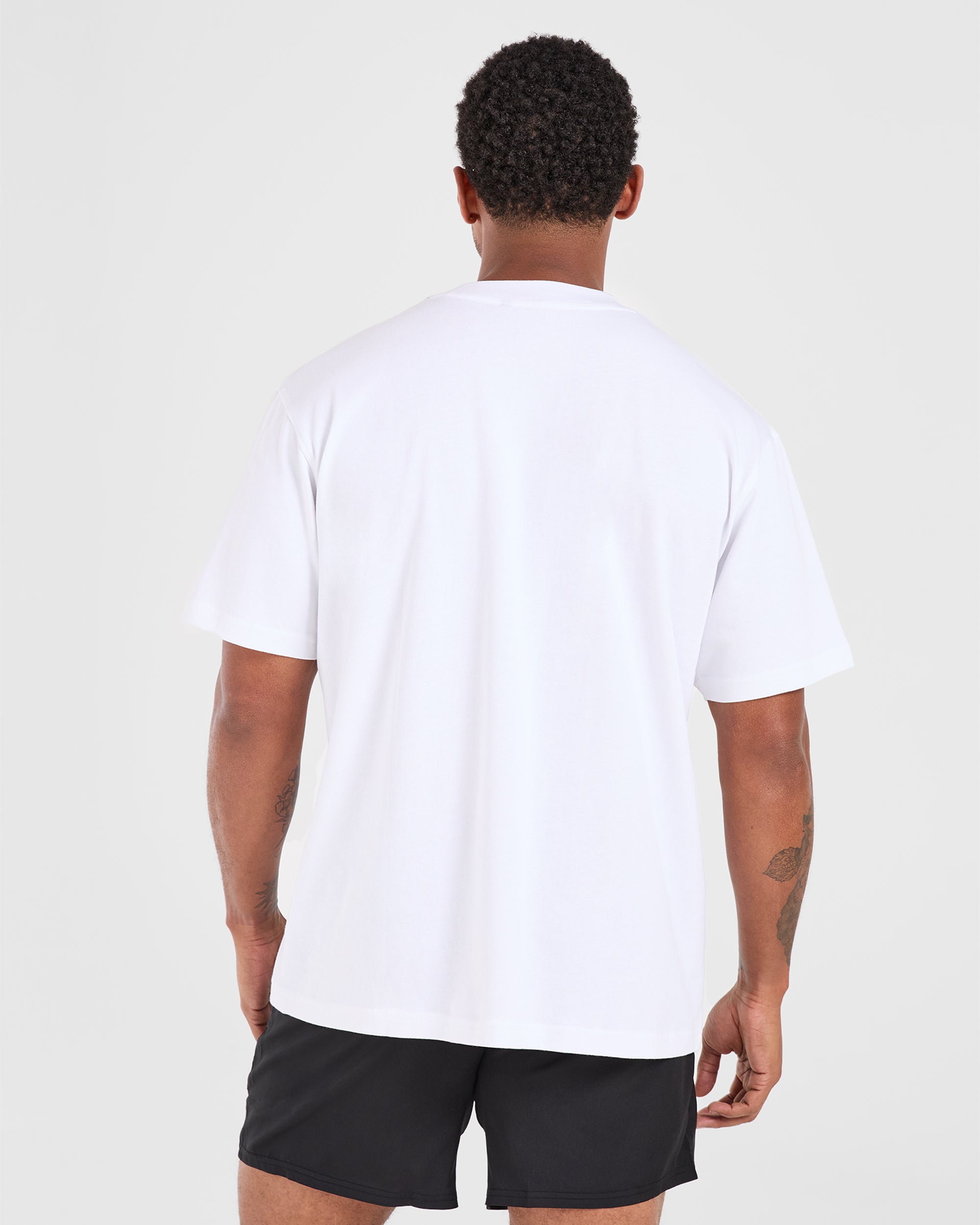 Athletics Oversized T Shirt - White