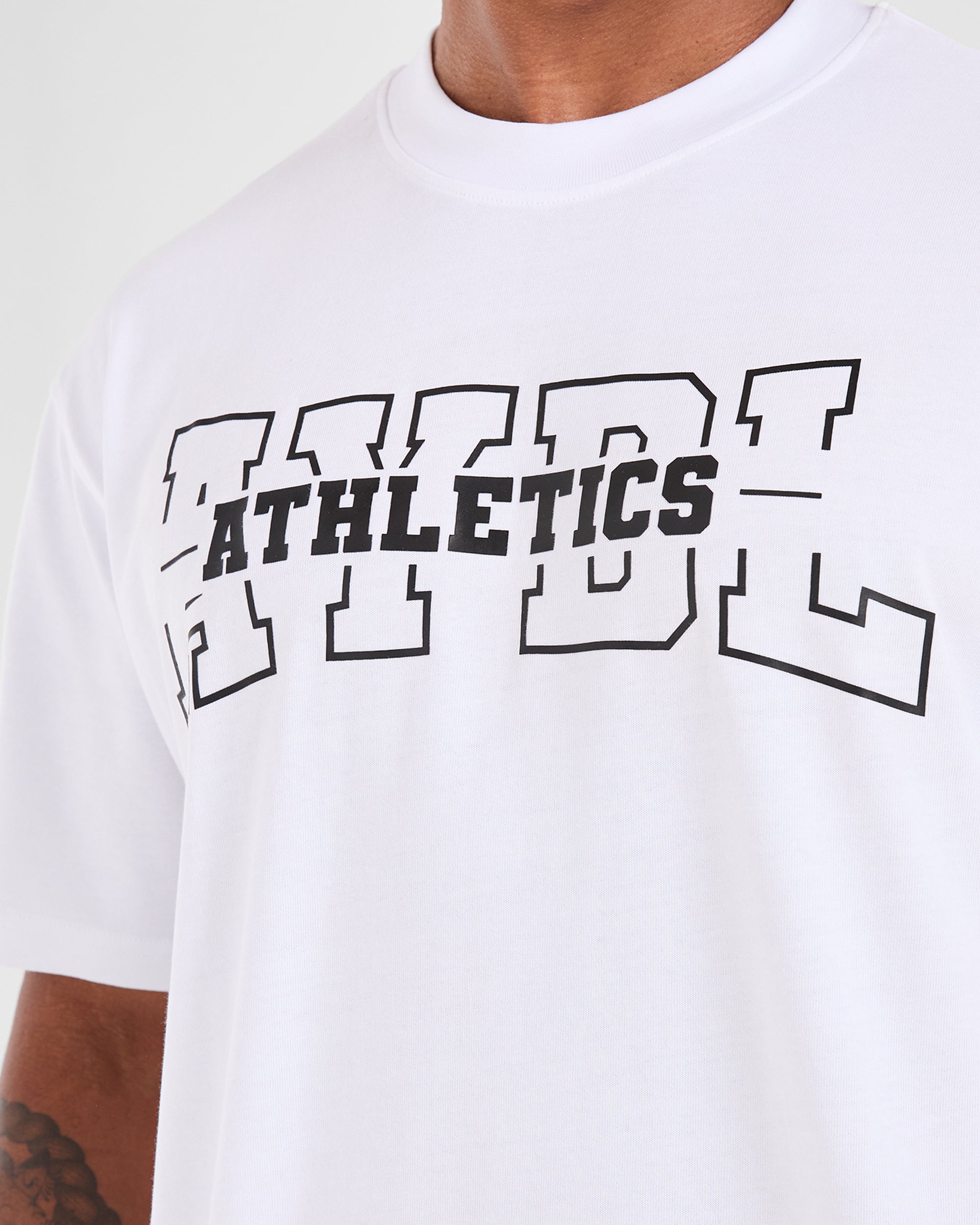 Athletics Oversized T Shirt - White