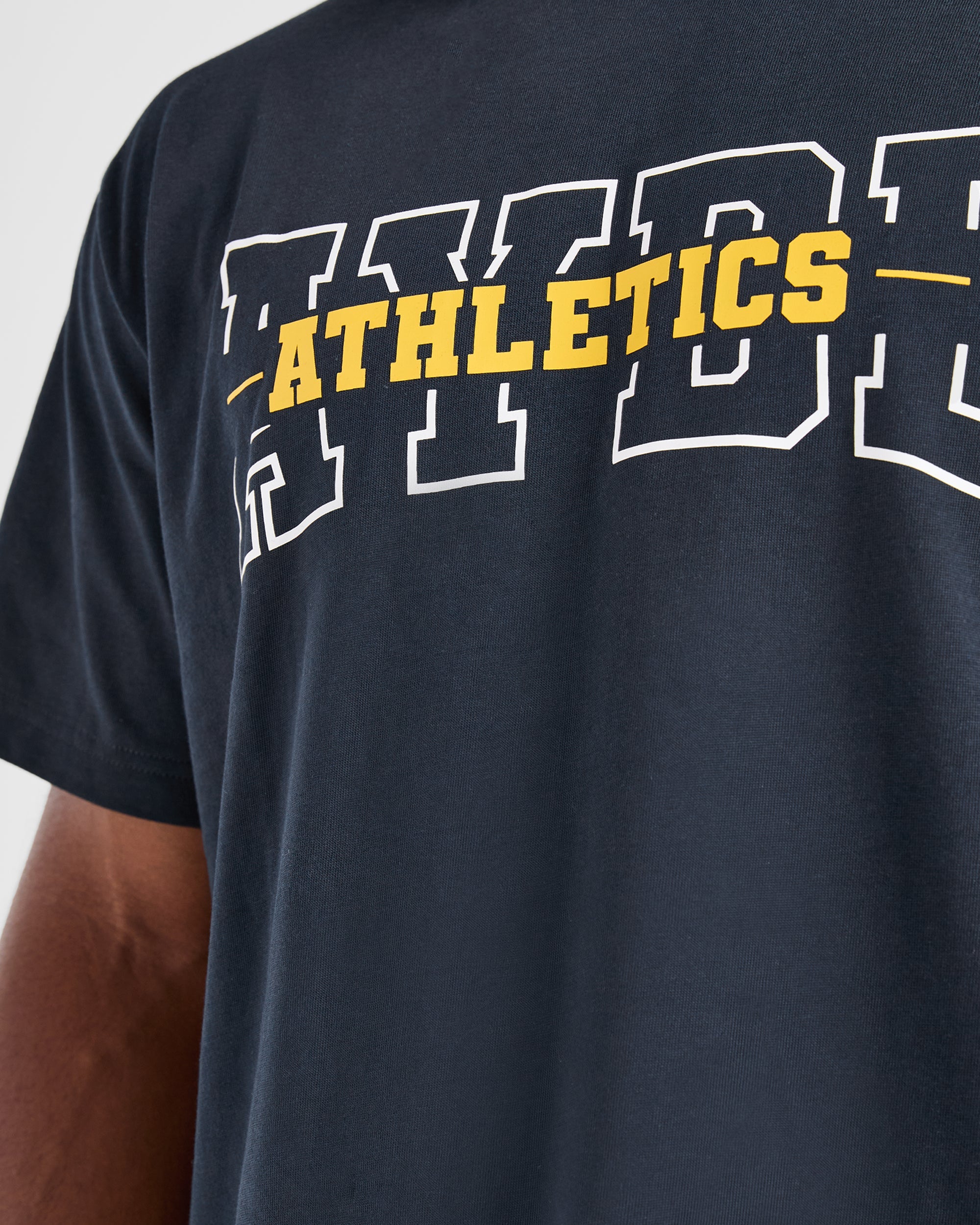 Athletics Oversized T Shirt - Navy