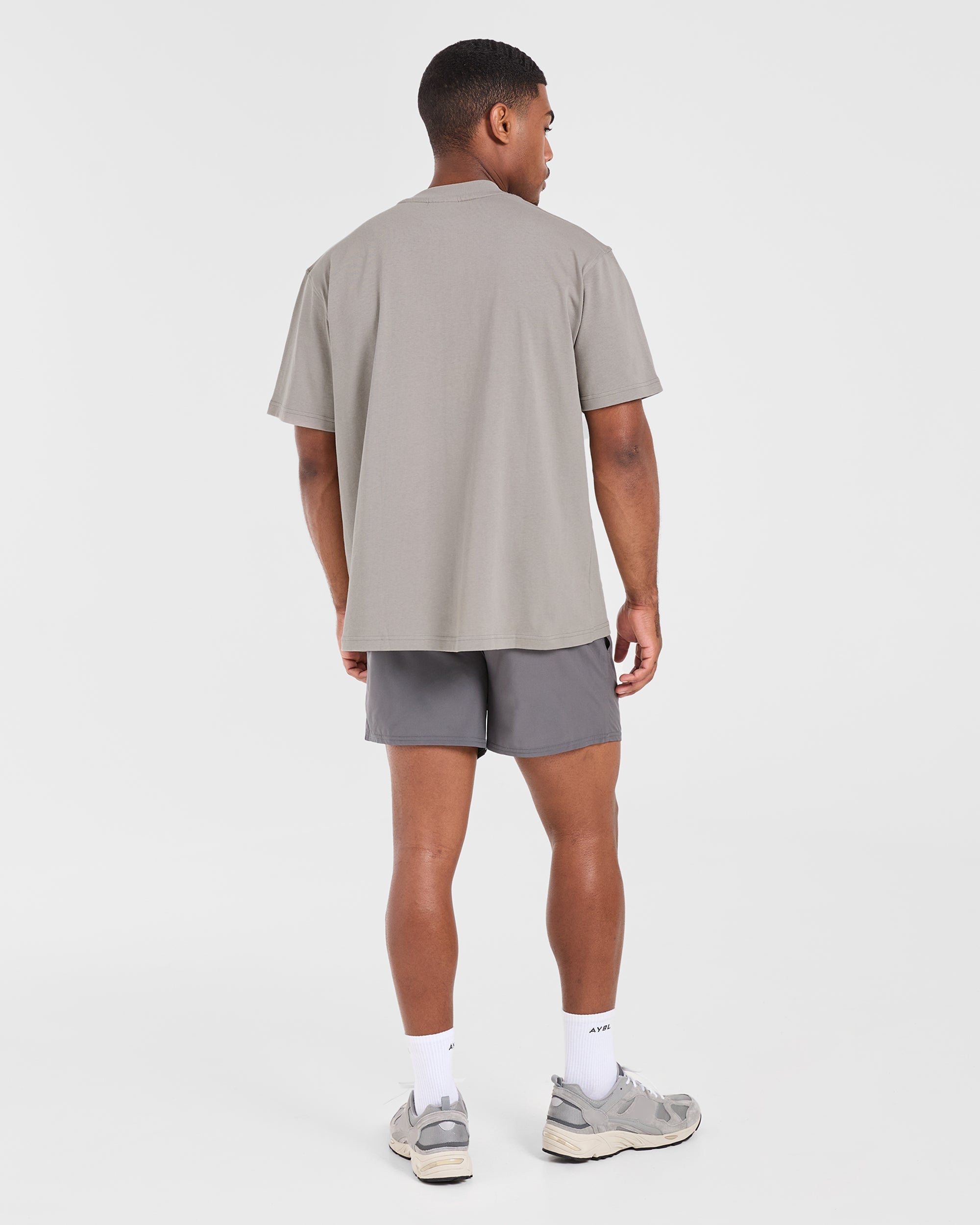 Lift Club Oversized T Shirt - Fog