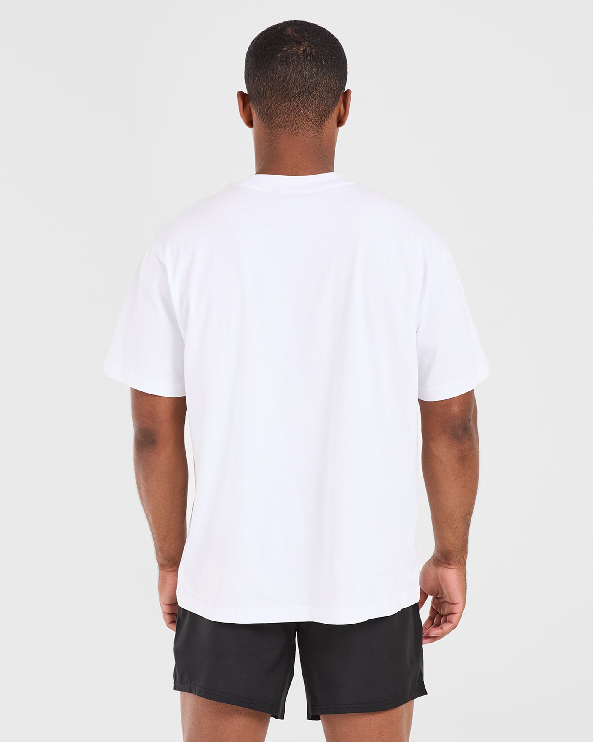 Academy Oversized T Shirt - White