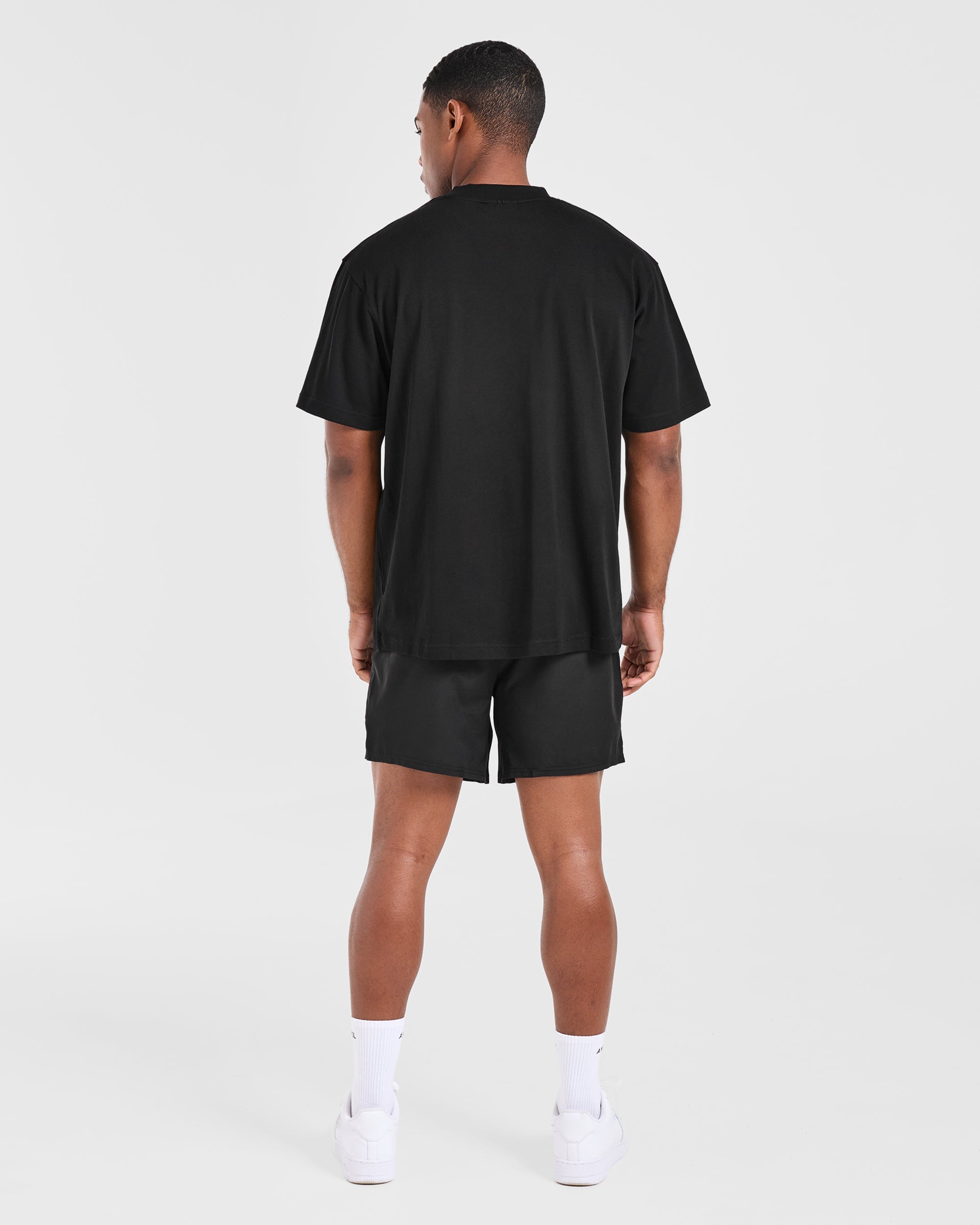 Academy Oversized T Shirt - Black