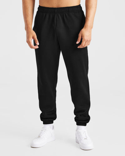 Etched Joggers - Black