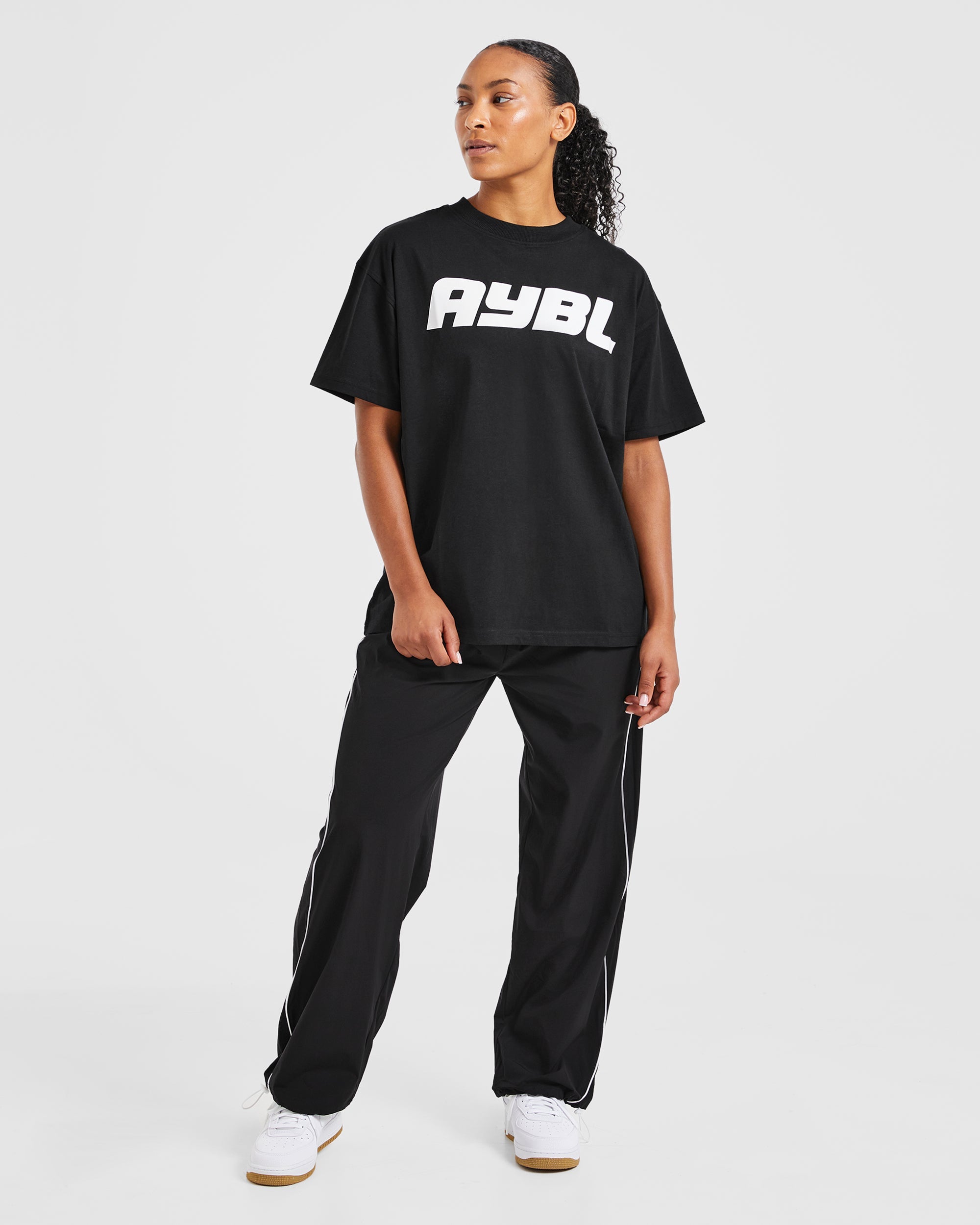 Justine Oversized T Shirt - Black