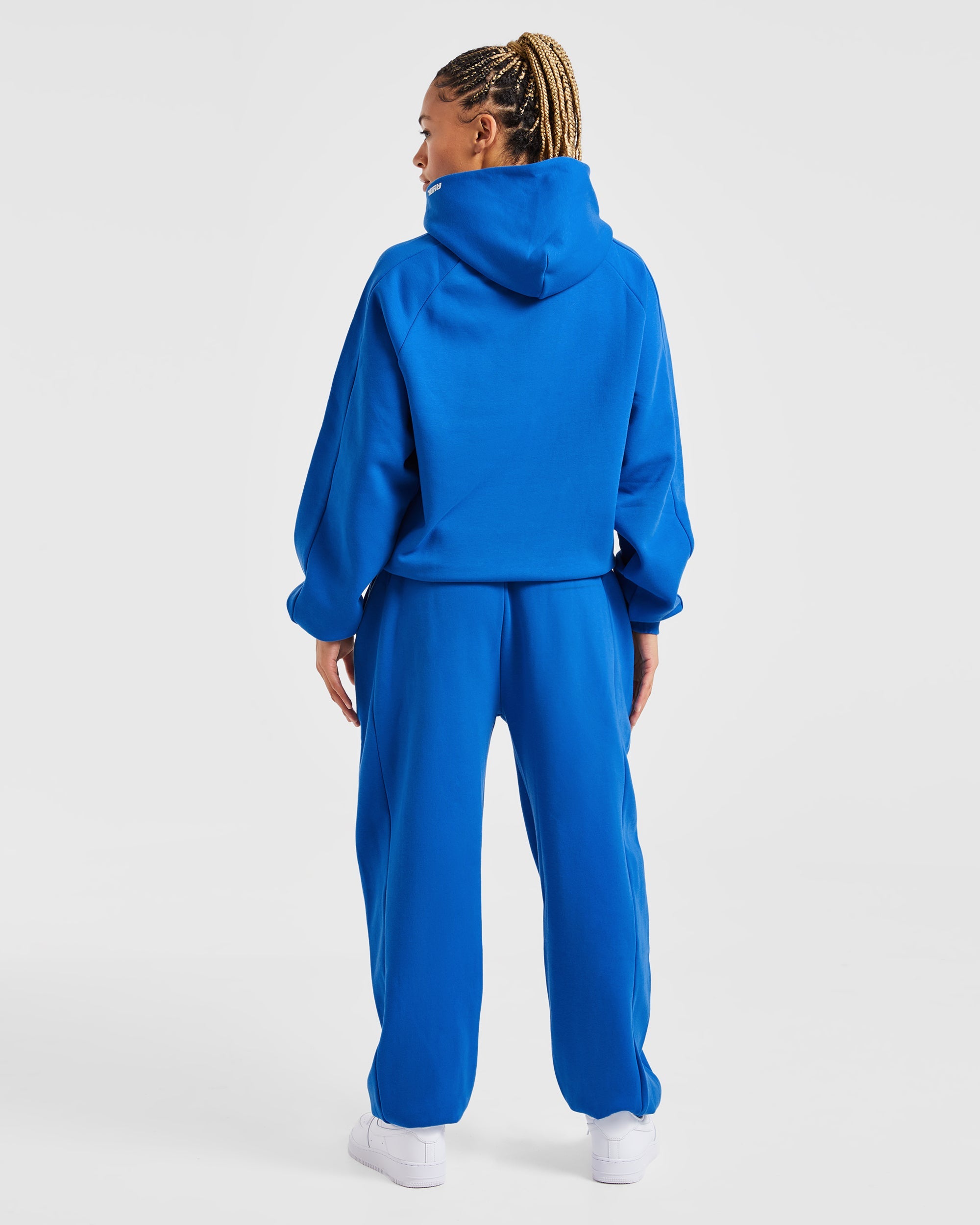 Justine Oversized Hoodie - Cobalt