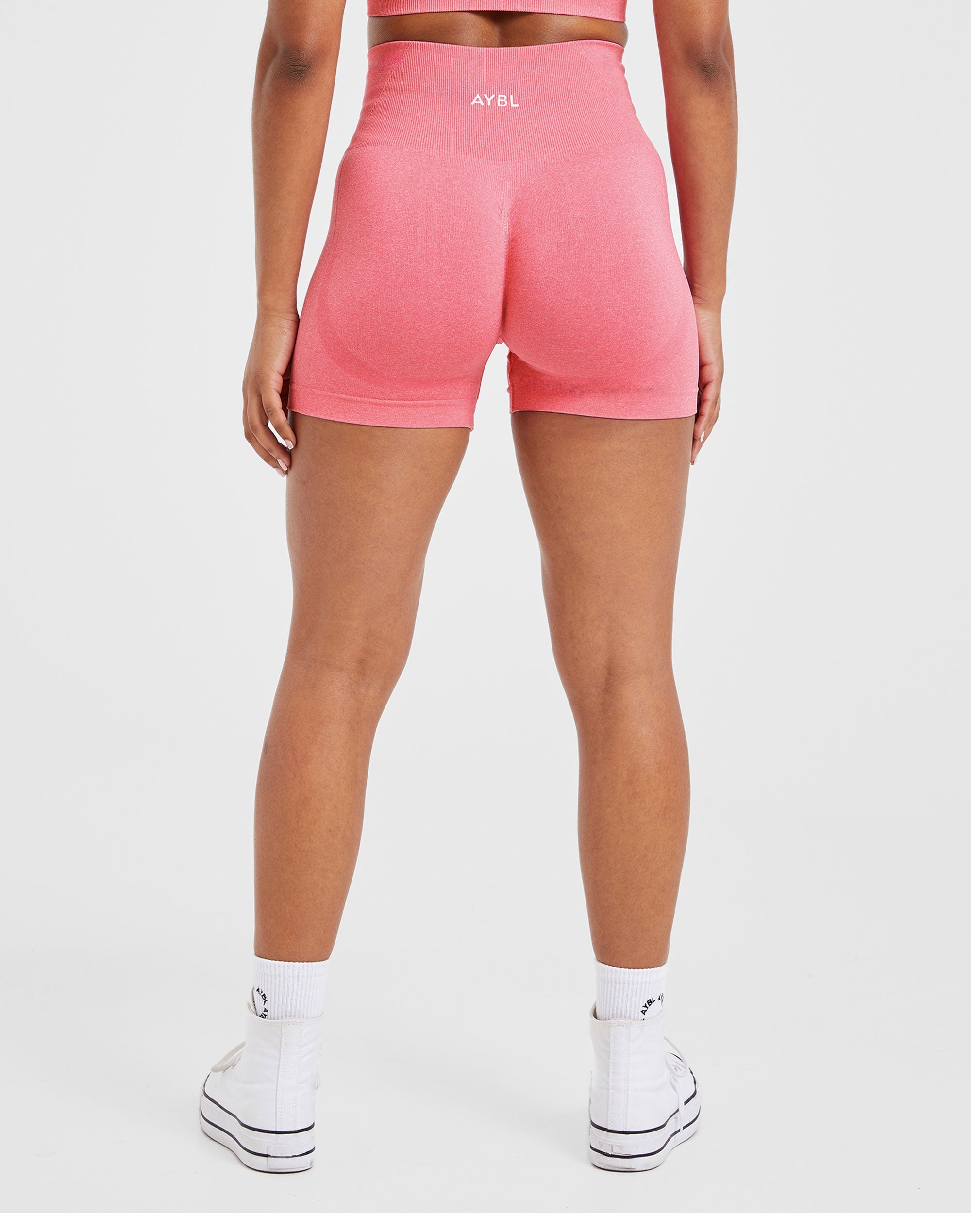 Empower Seamless Shorts - Pink Marl