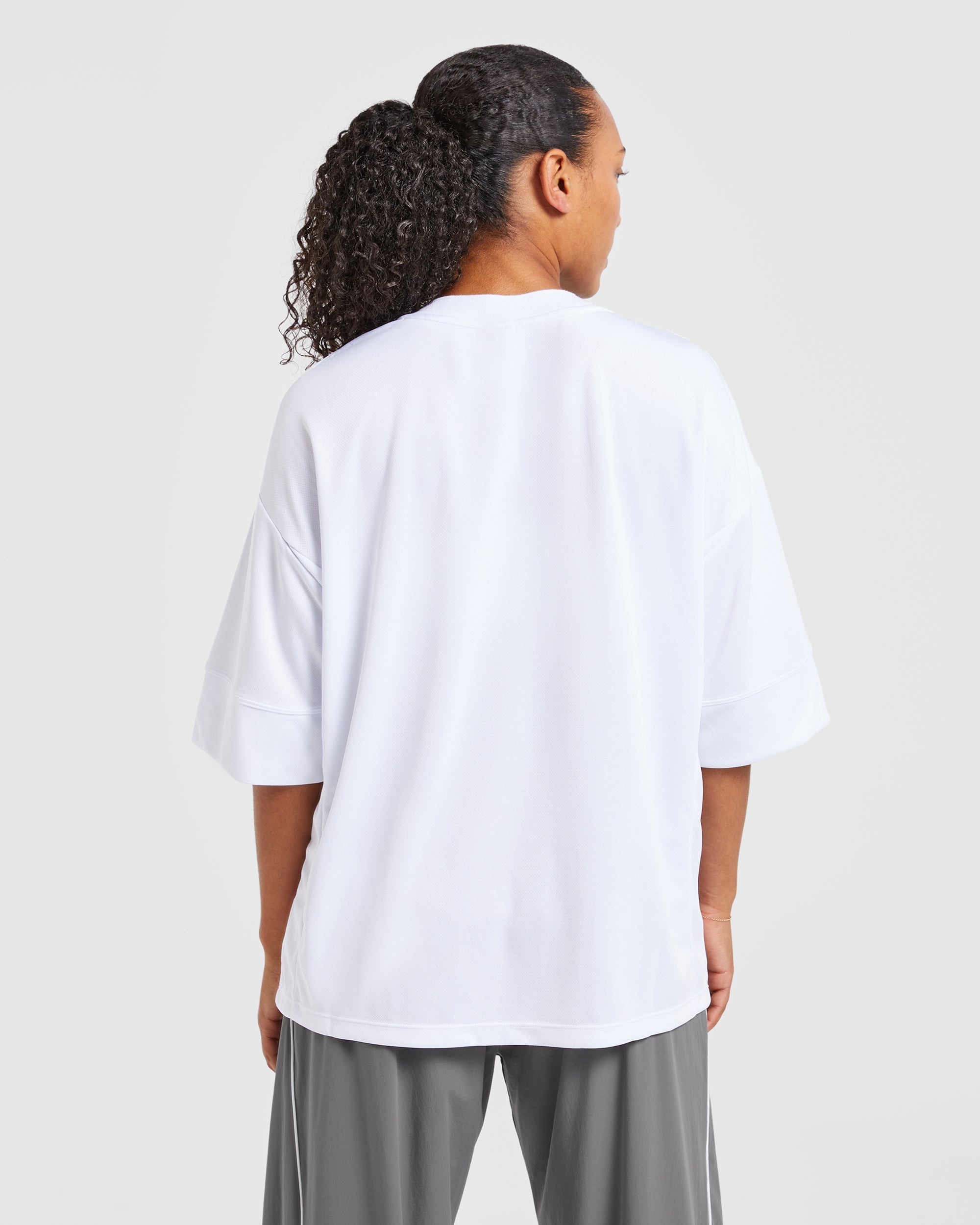 Justine Jersey - White