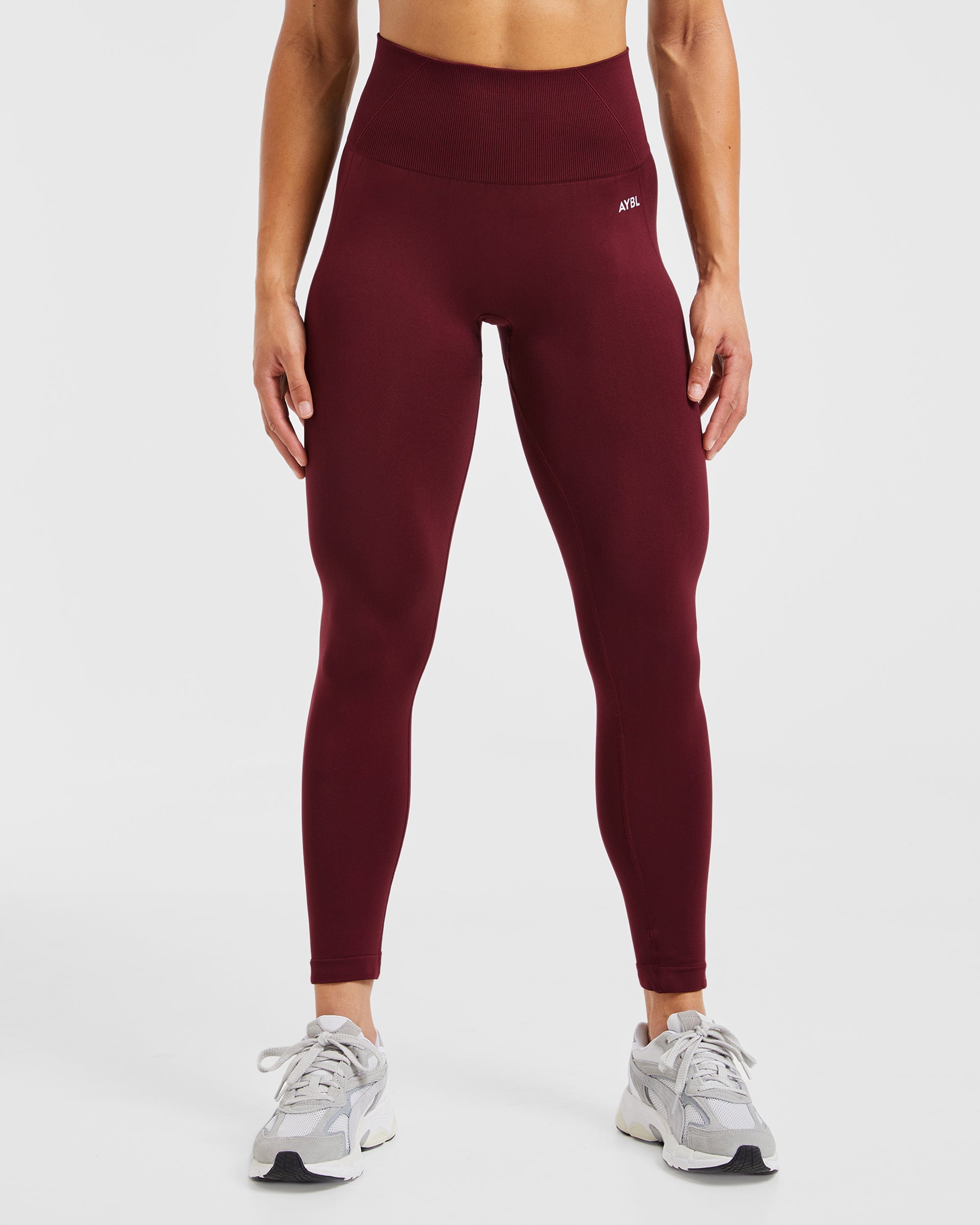 Legging sans couture Empower - Vin rouge