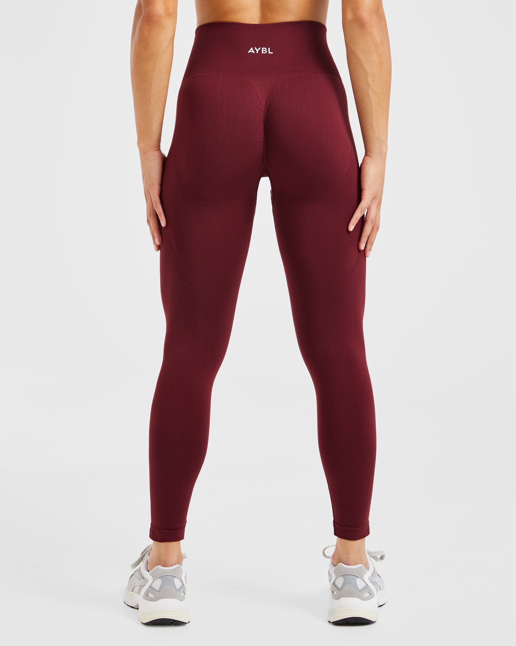 Legging sans couture Empower - Vin rouge