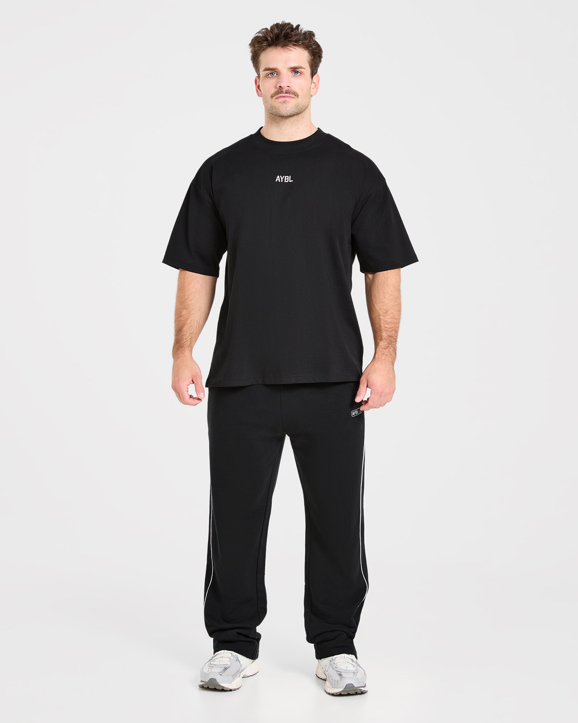 Cam Kissel x Graphic Oversized T Shirt - Black