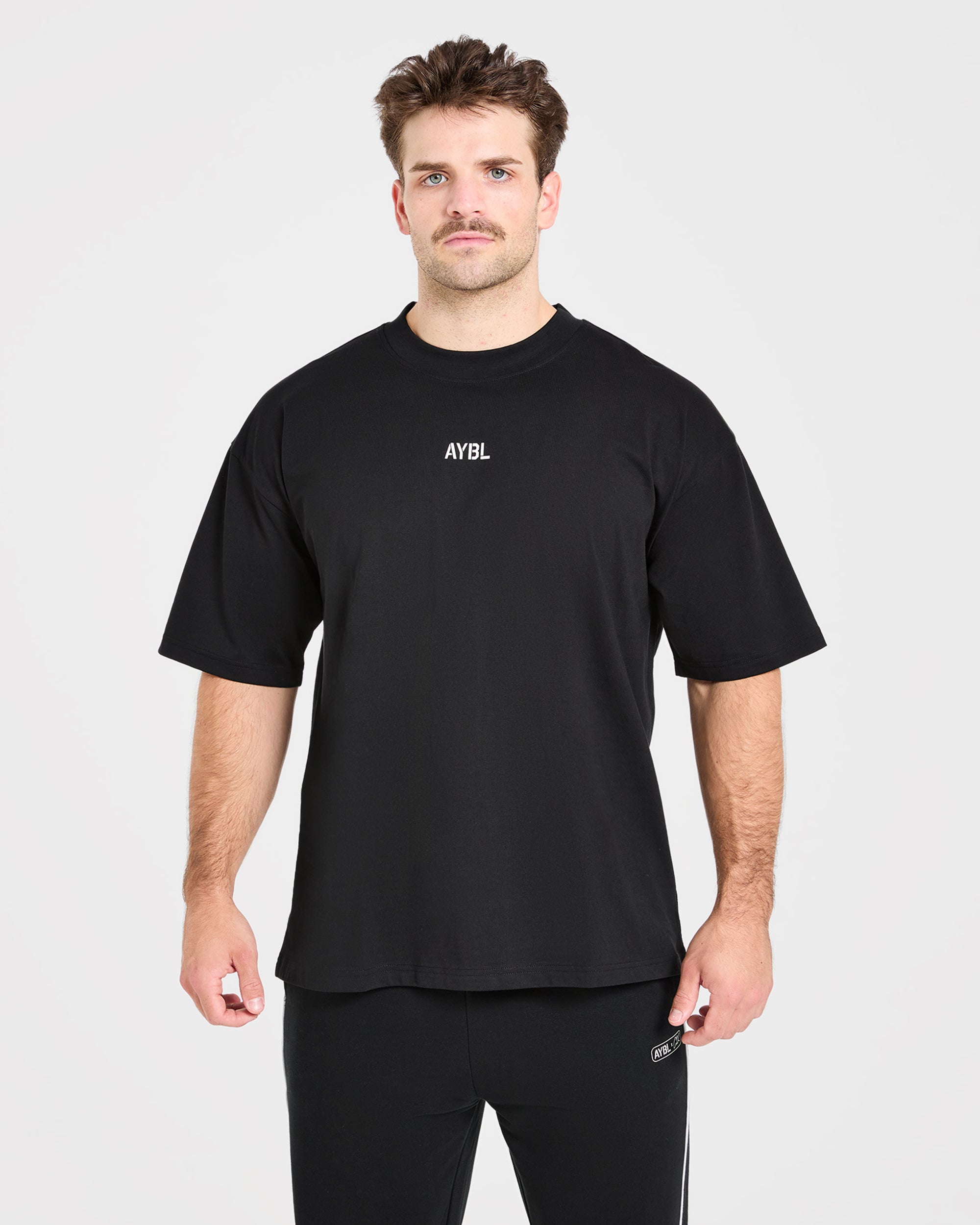 Cam Kissel x Graphic Oversized T Shirt - Black