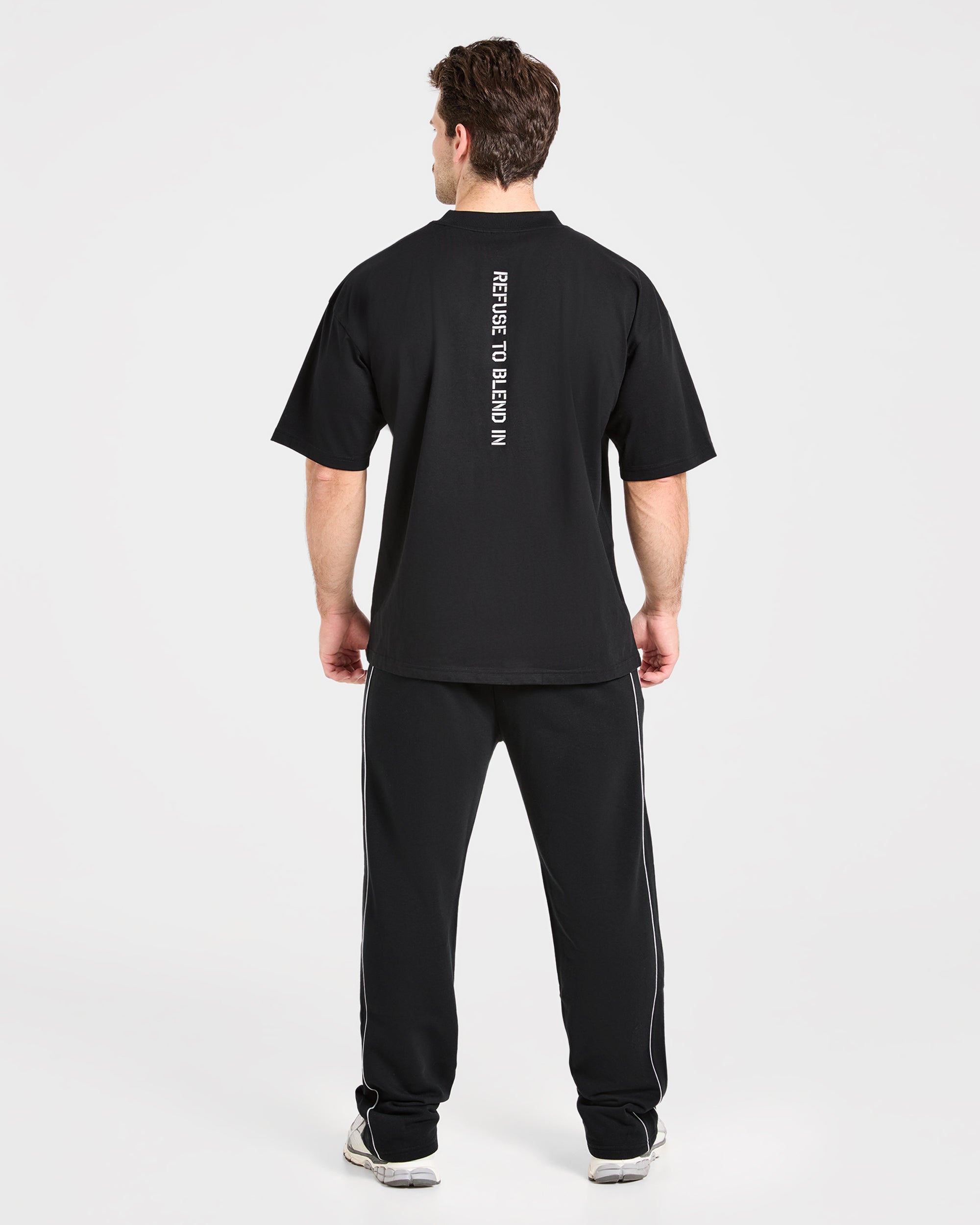 Cam Kissel x Graphic Oversized T Shirt - Black