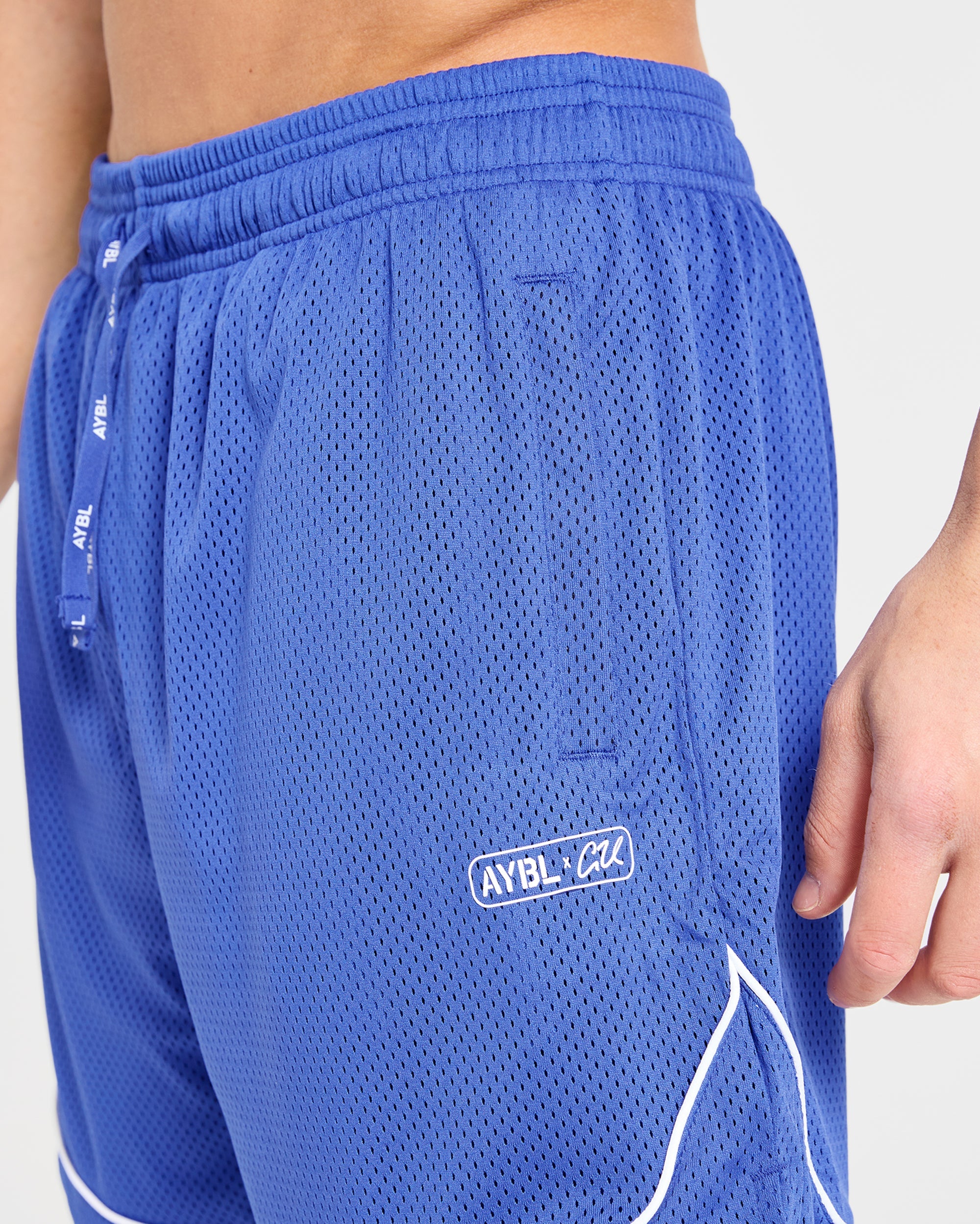 Cam Kissel x Mesh Shorts - Cobalt Blue