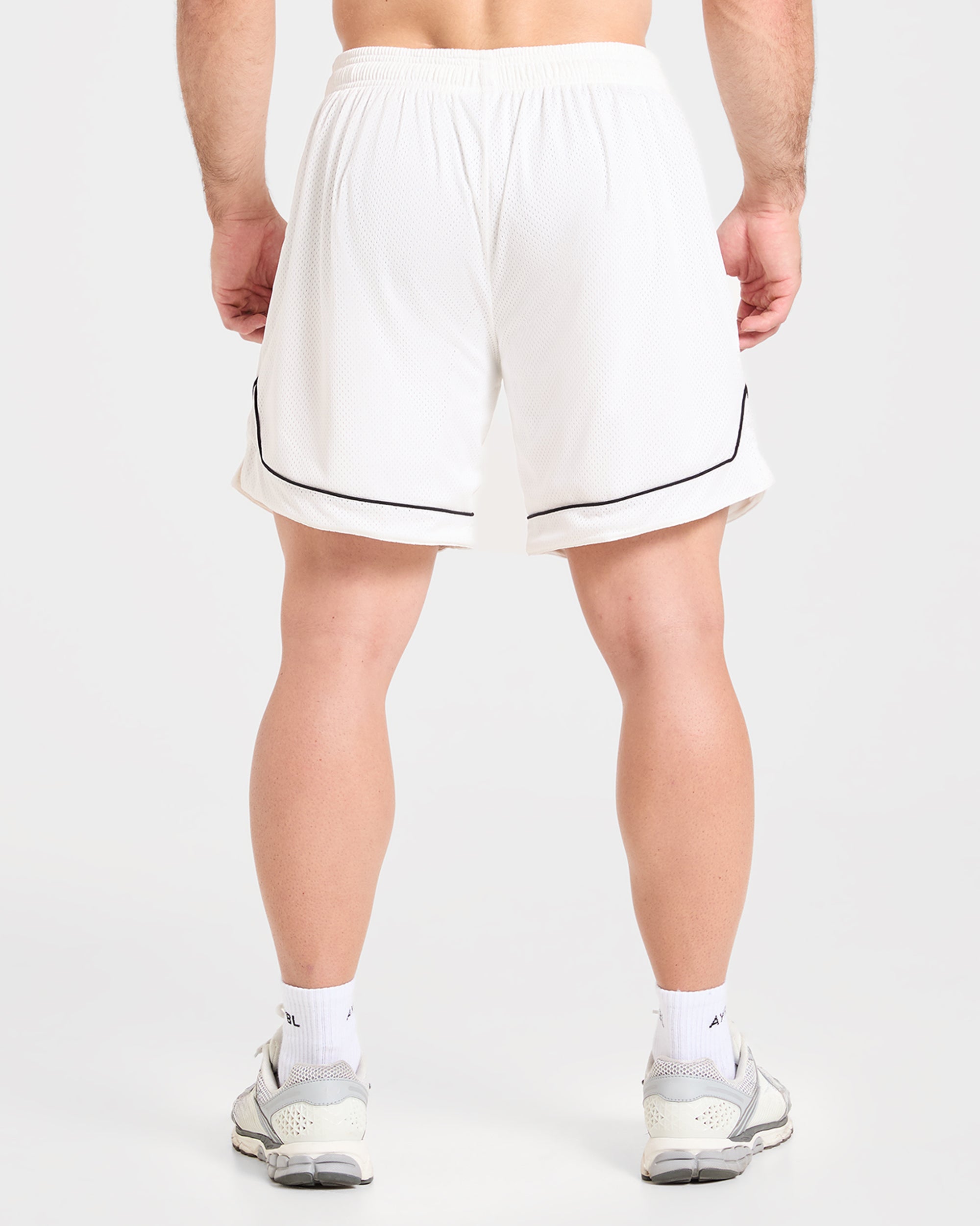 Cam Kissel x Mesh Shorts - Off White