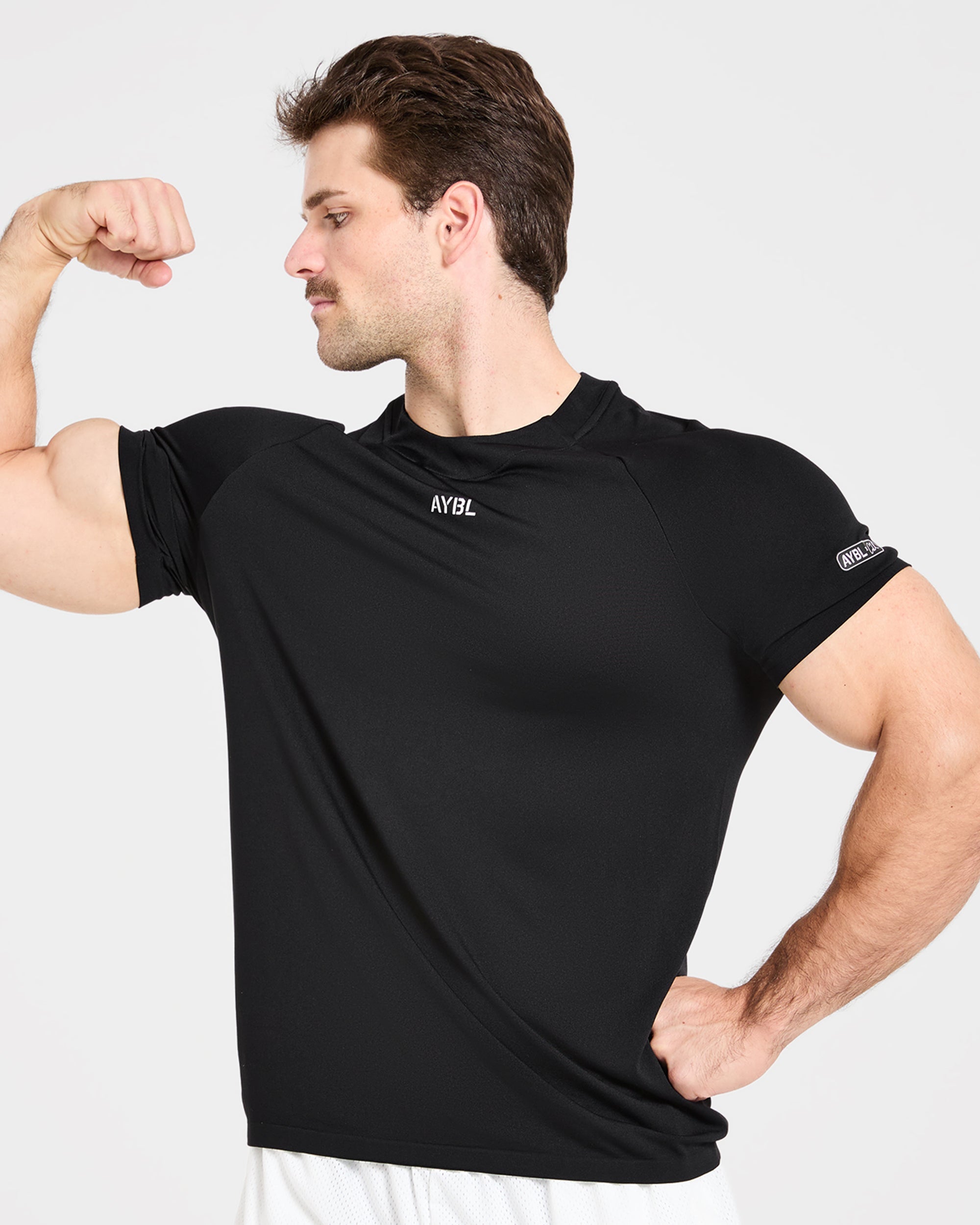 Cam Kissel x Seamless T Shirt - Black