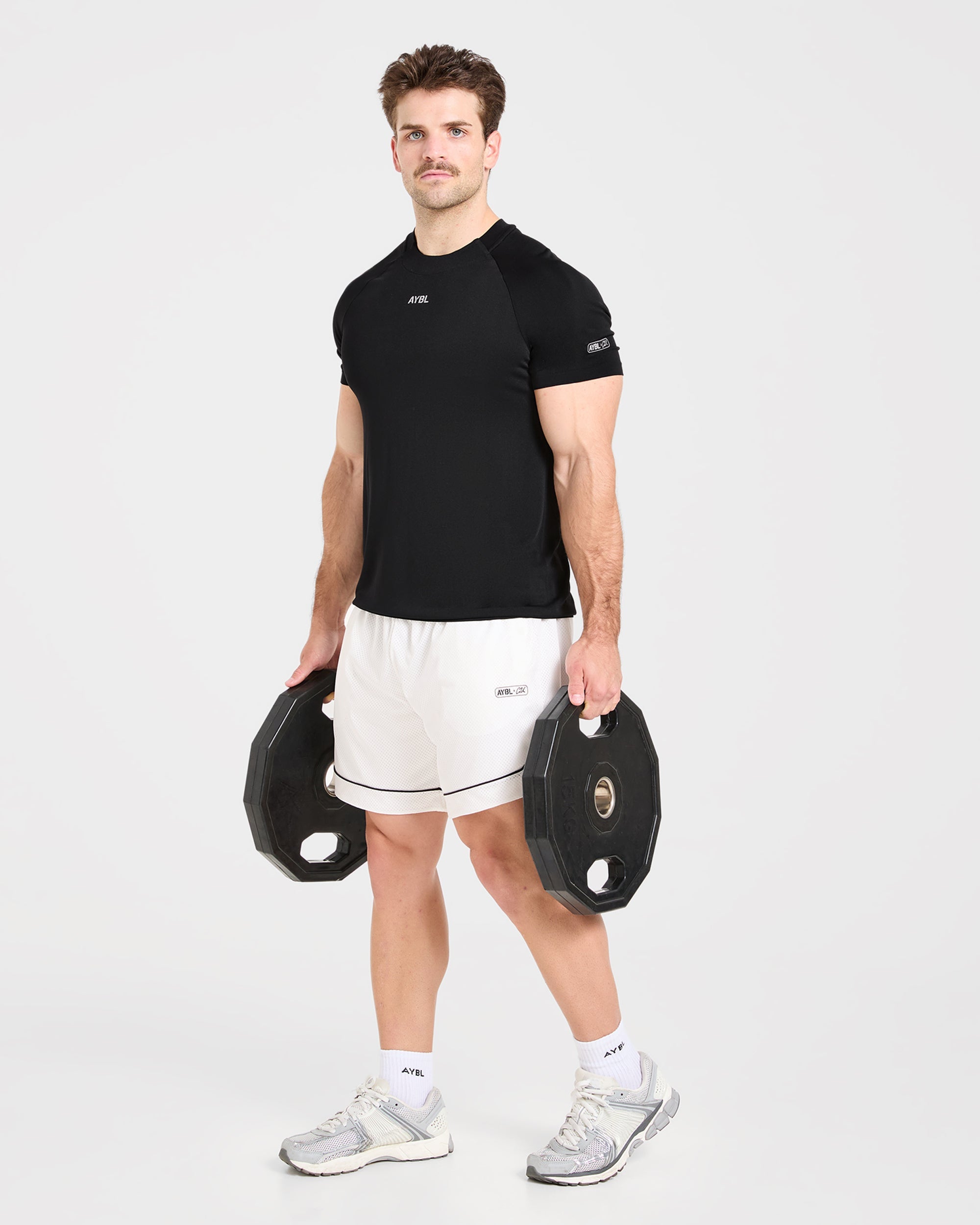 Cam Kissel x Mesh Shorts - Off White