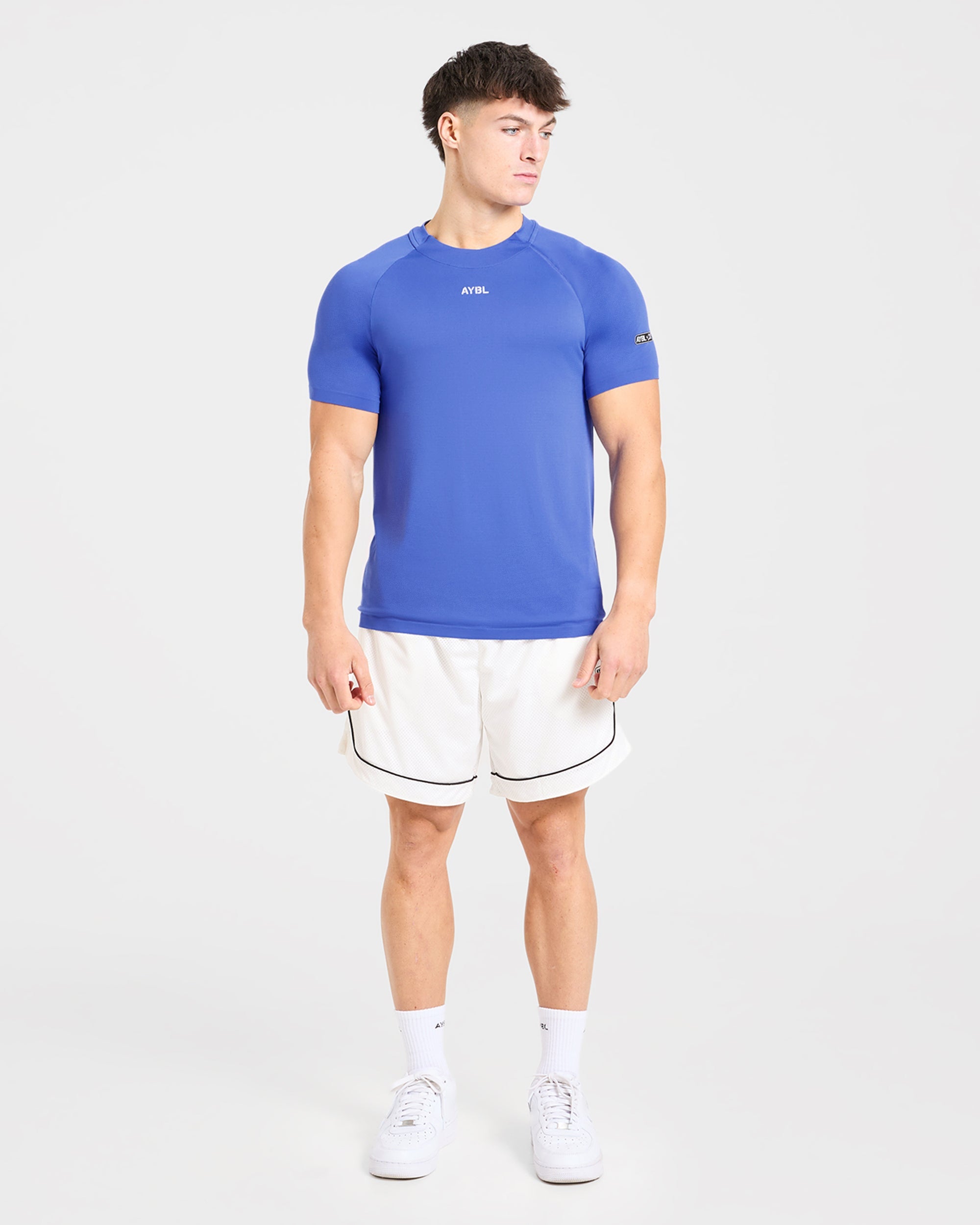 Cam Kissel x Seamless T Shirt - Cobalt Blue