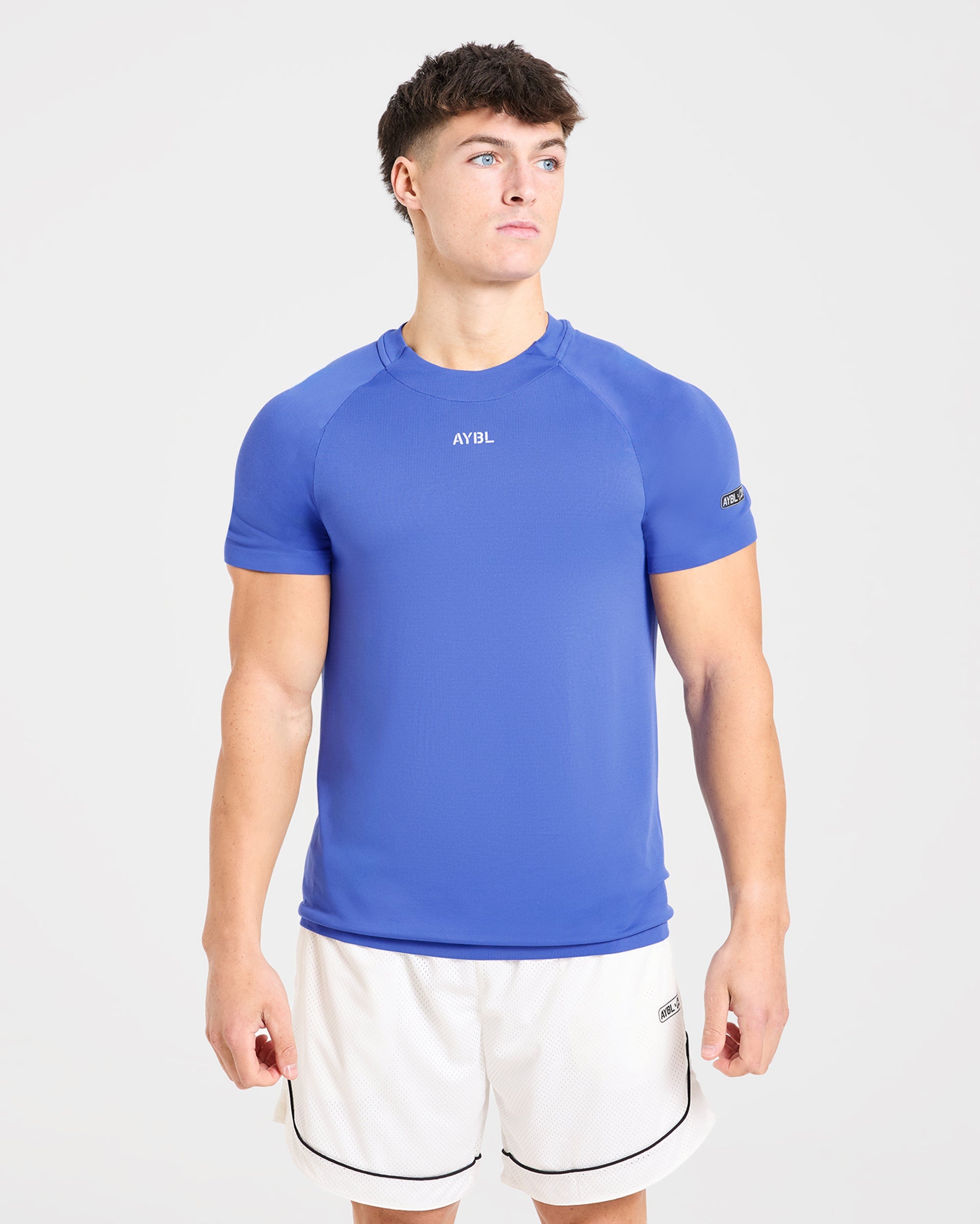 Cam Kissel x Seamless T Shirt - Cobalt Blue