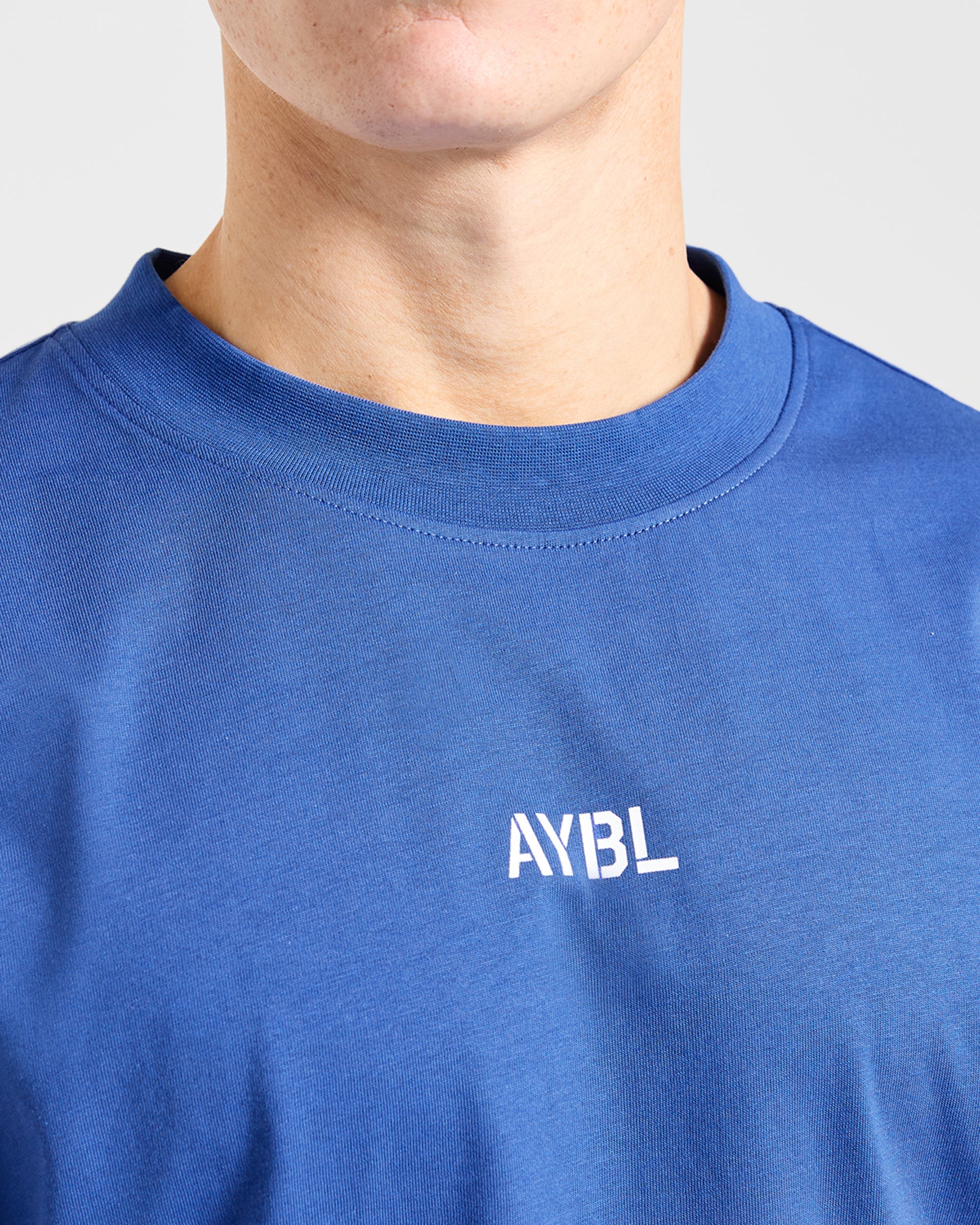 Cam Kissel x Graphic Oversized T Shirt - Cobalt Blue
