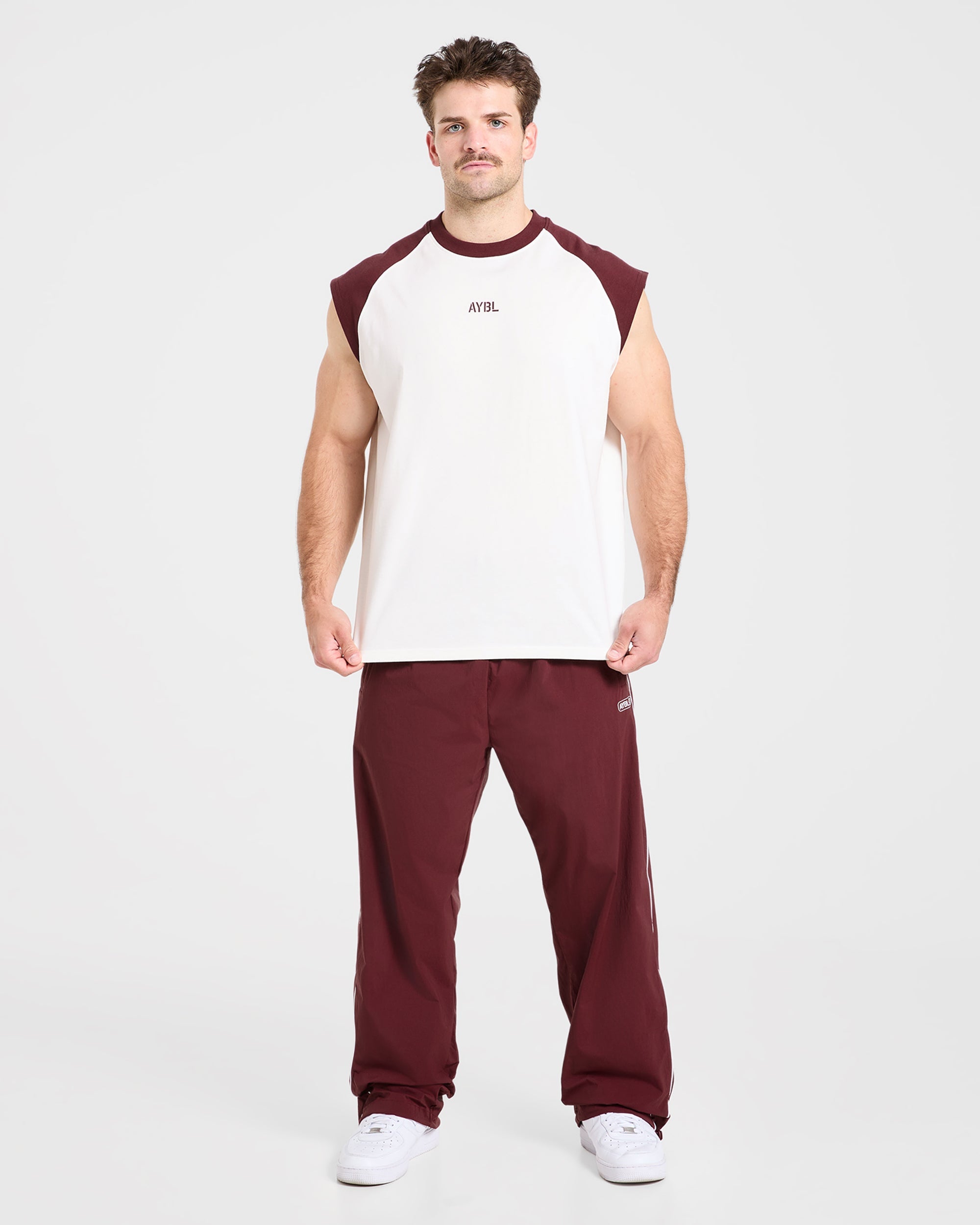 Cam Kissel x Track Joggers - Burgundy